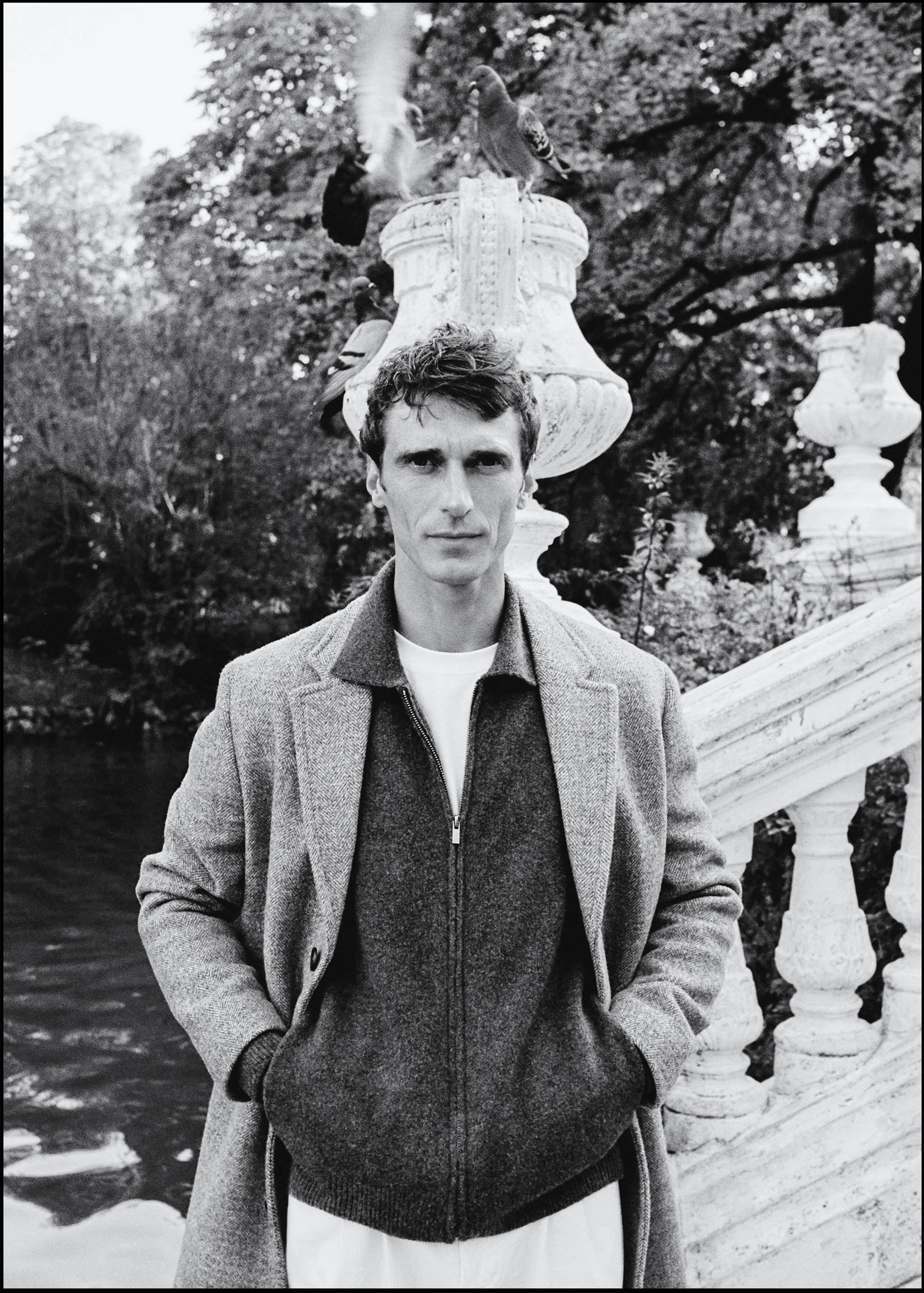 Bouclé cardigan with zip - Details of the article 6