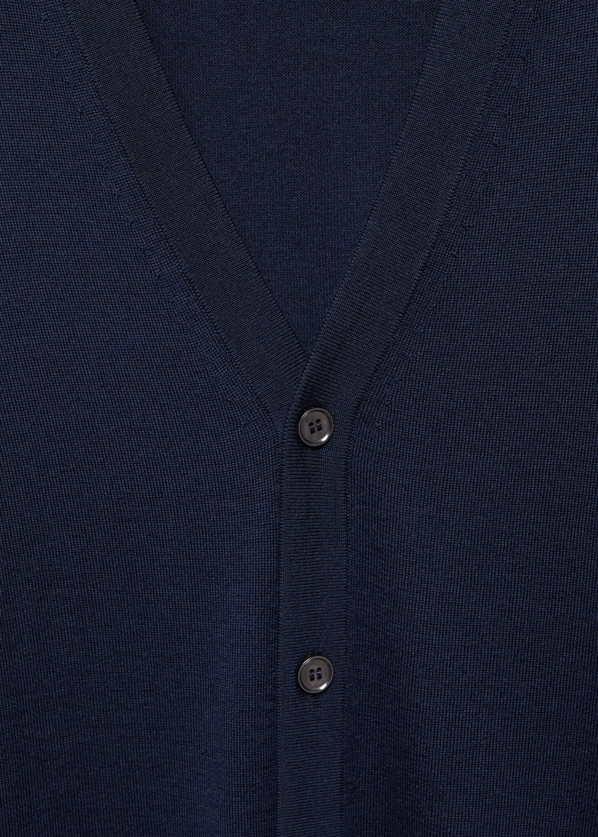 100%美利奴羊毛开衫 - null