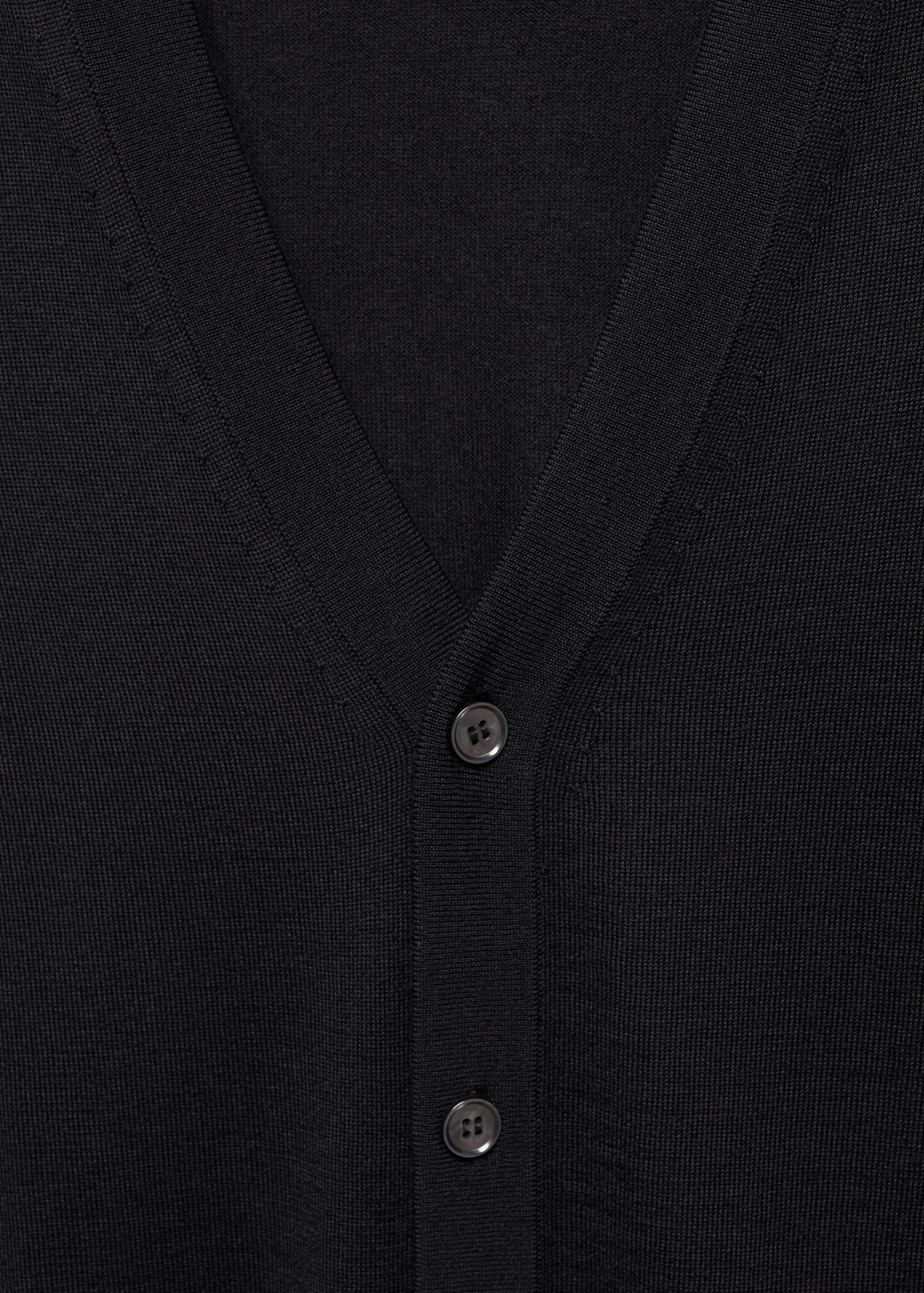 100%美利奴羊毛开衫 - null