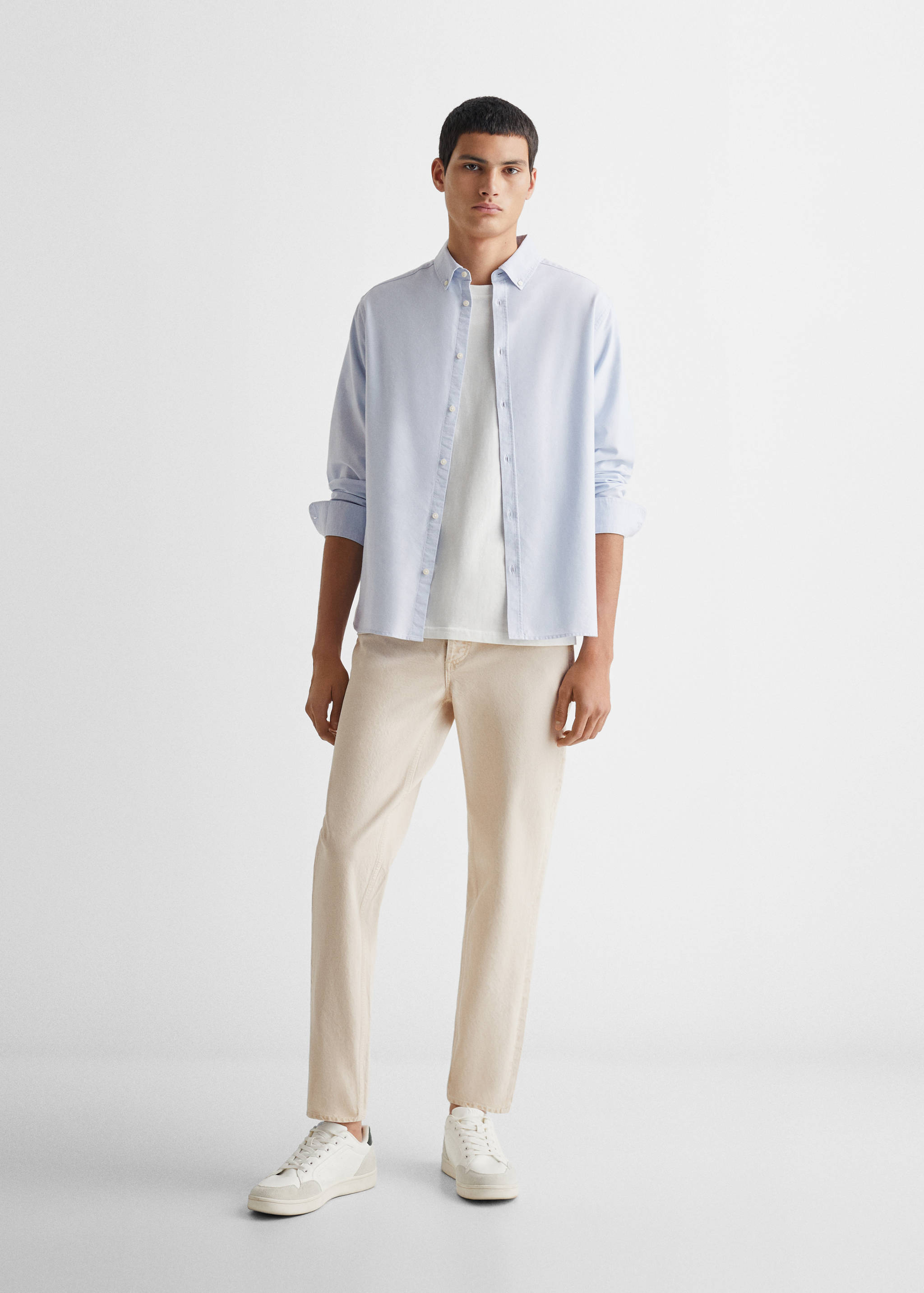 قميص أكسفورد للجنسين - رؤية عامة