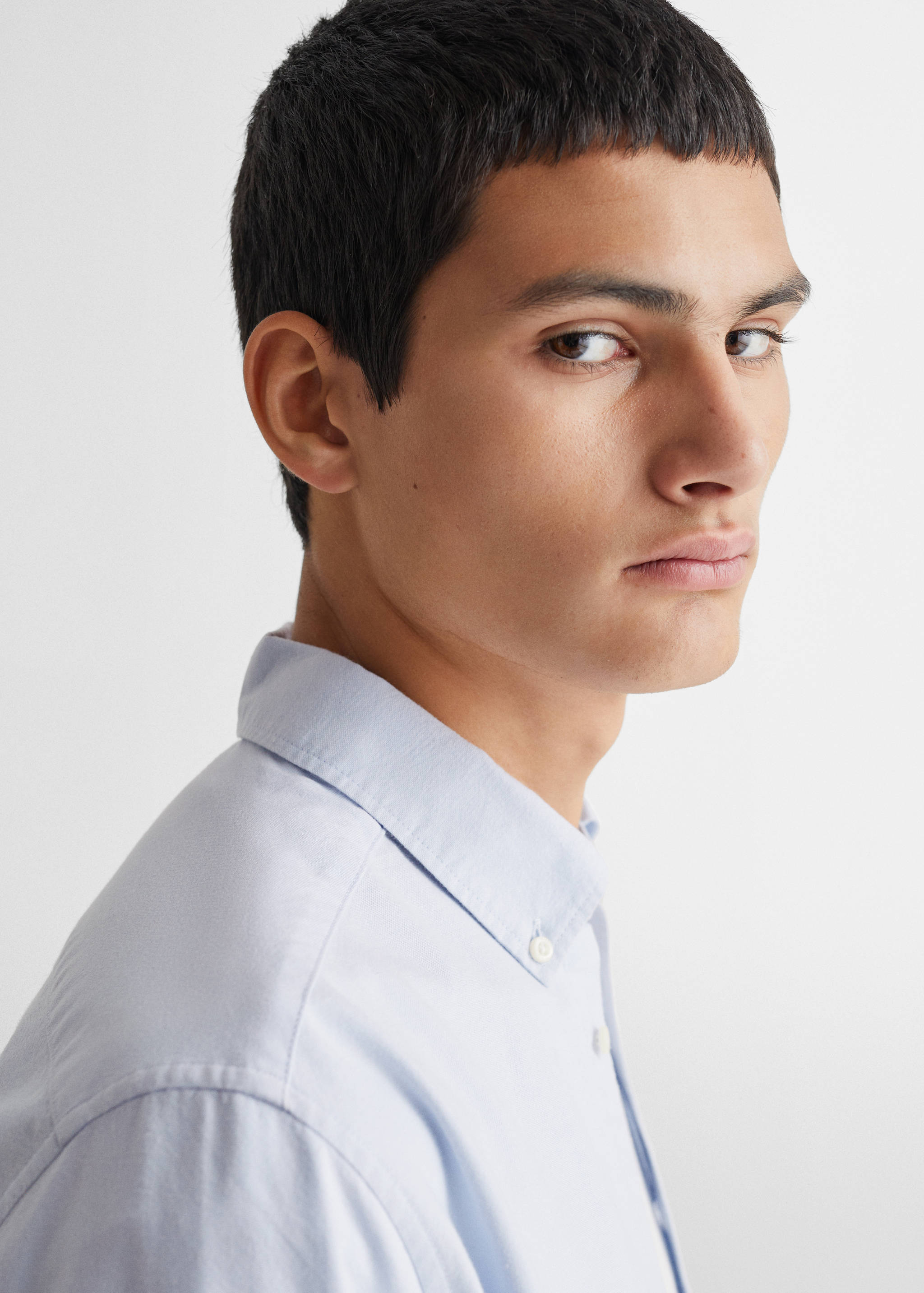 قميص أكسفورد للجنسين - تفاصيل المنتج 1