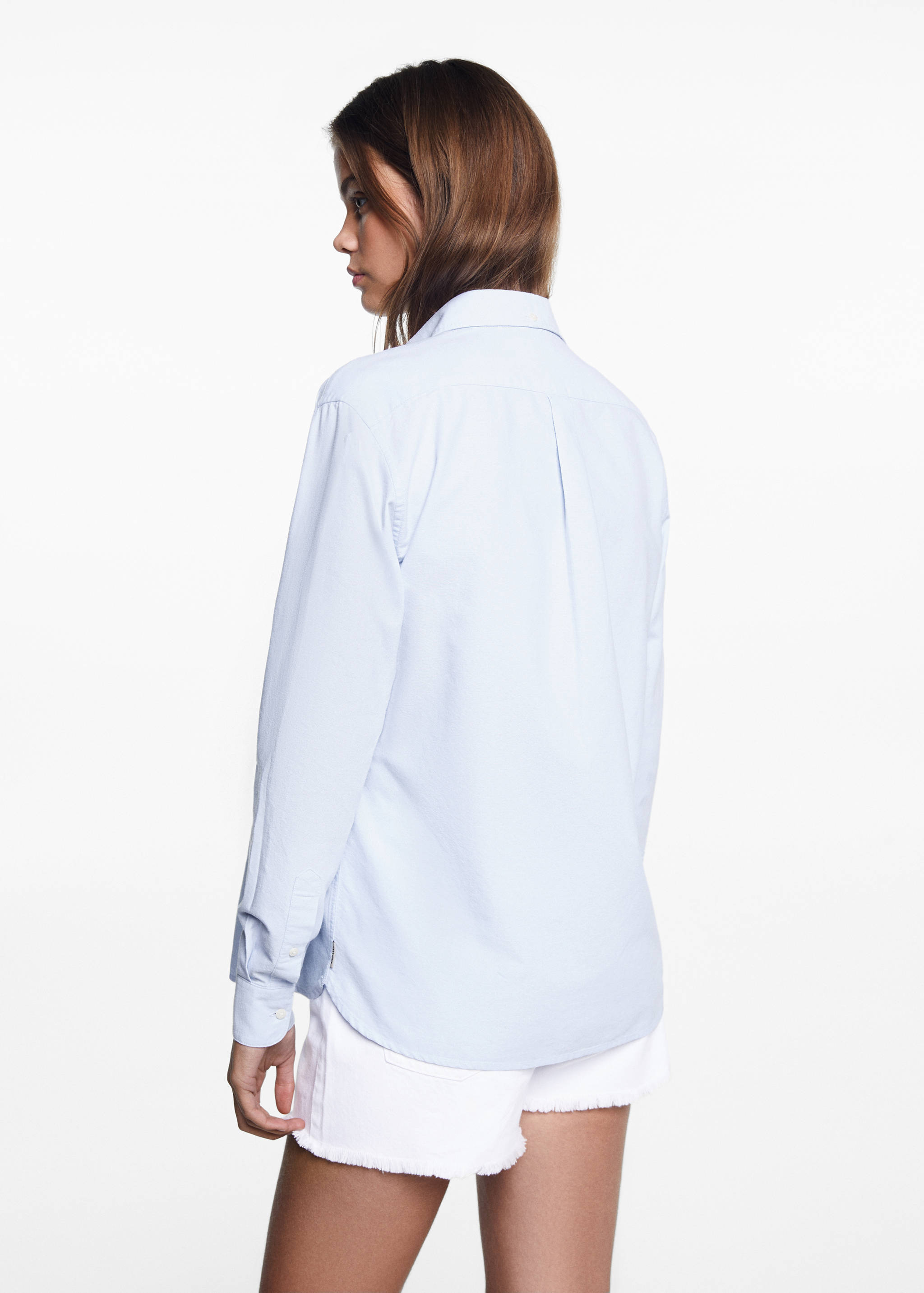 Unisex Oxford Shirt - Reverse of the article