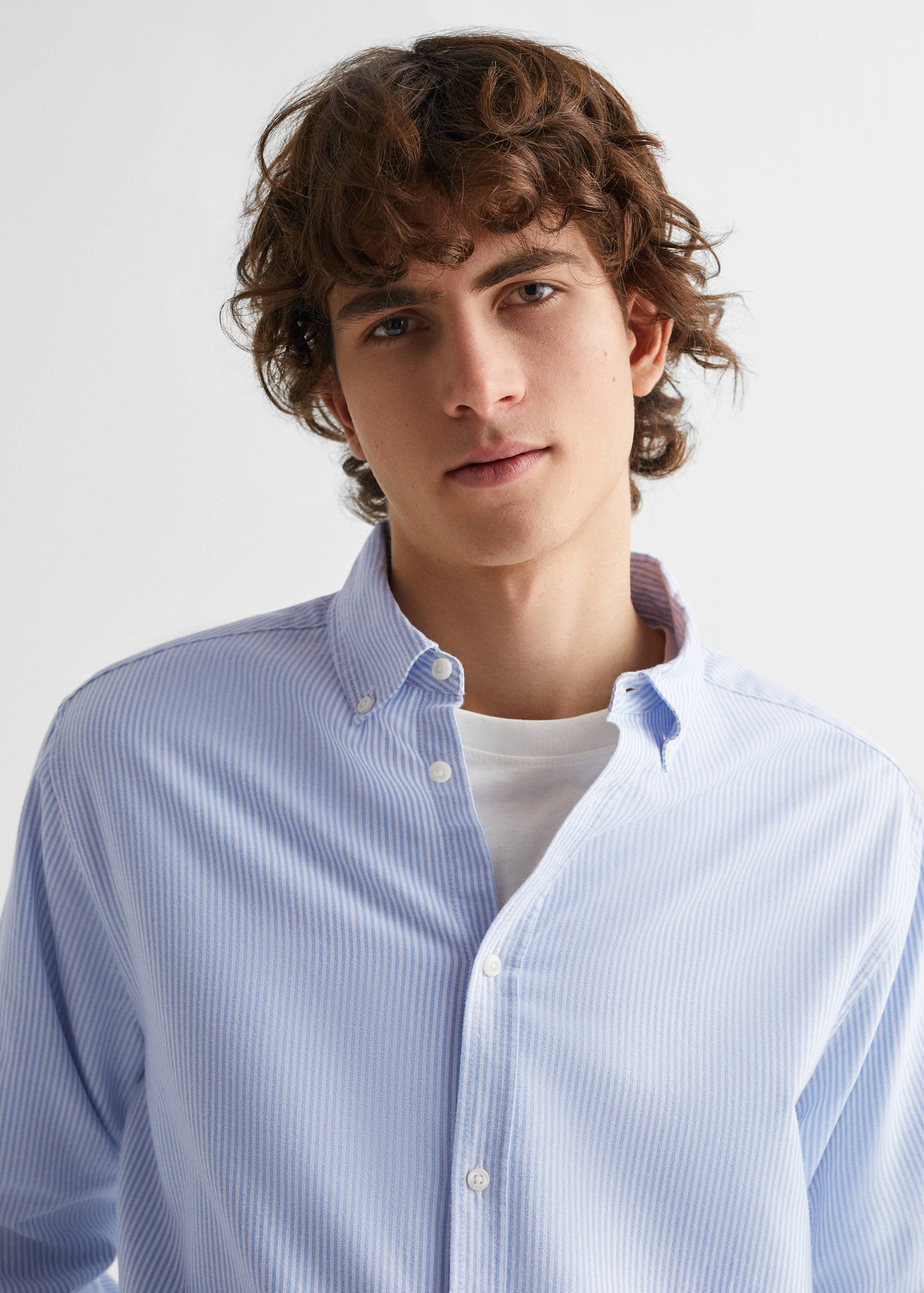 قميص أكسفورد للجنسين - تفاصيل المنتج 1