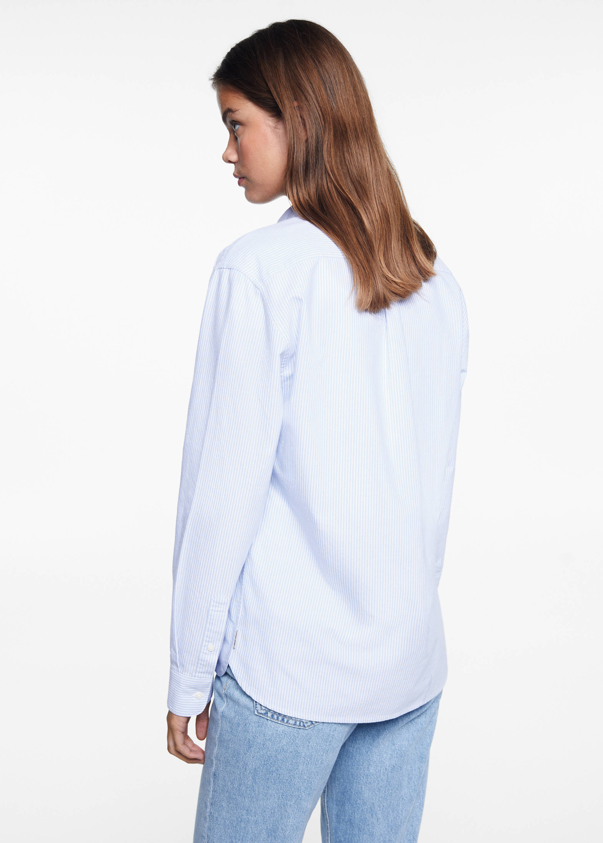 Unisex Oxford Shirt - Reverse of the article