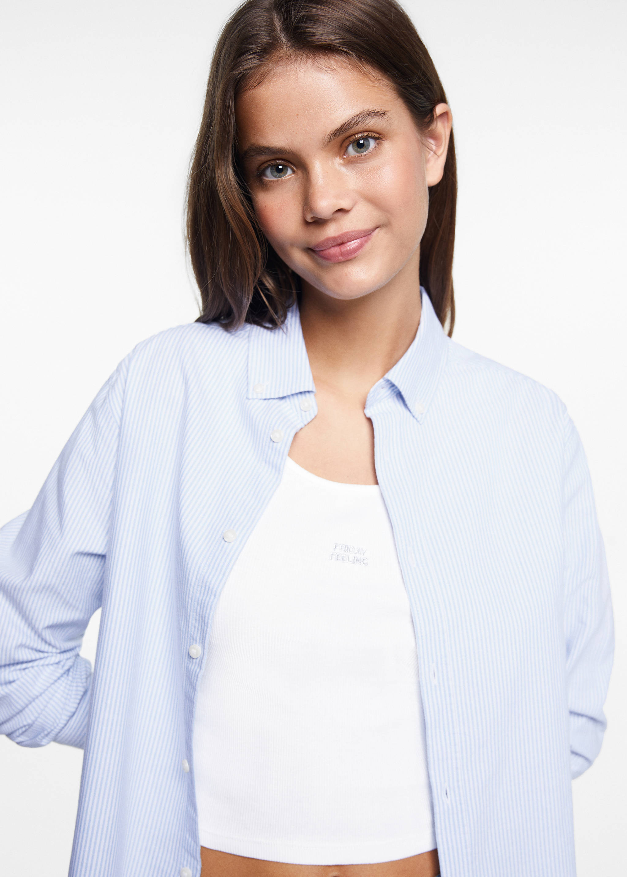 Unisex Oxford Shirt - Details of the article 3