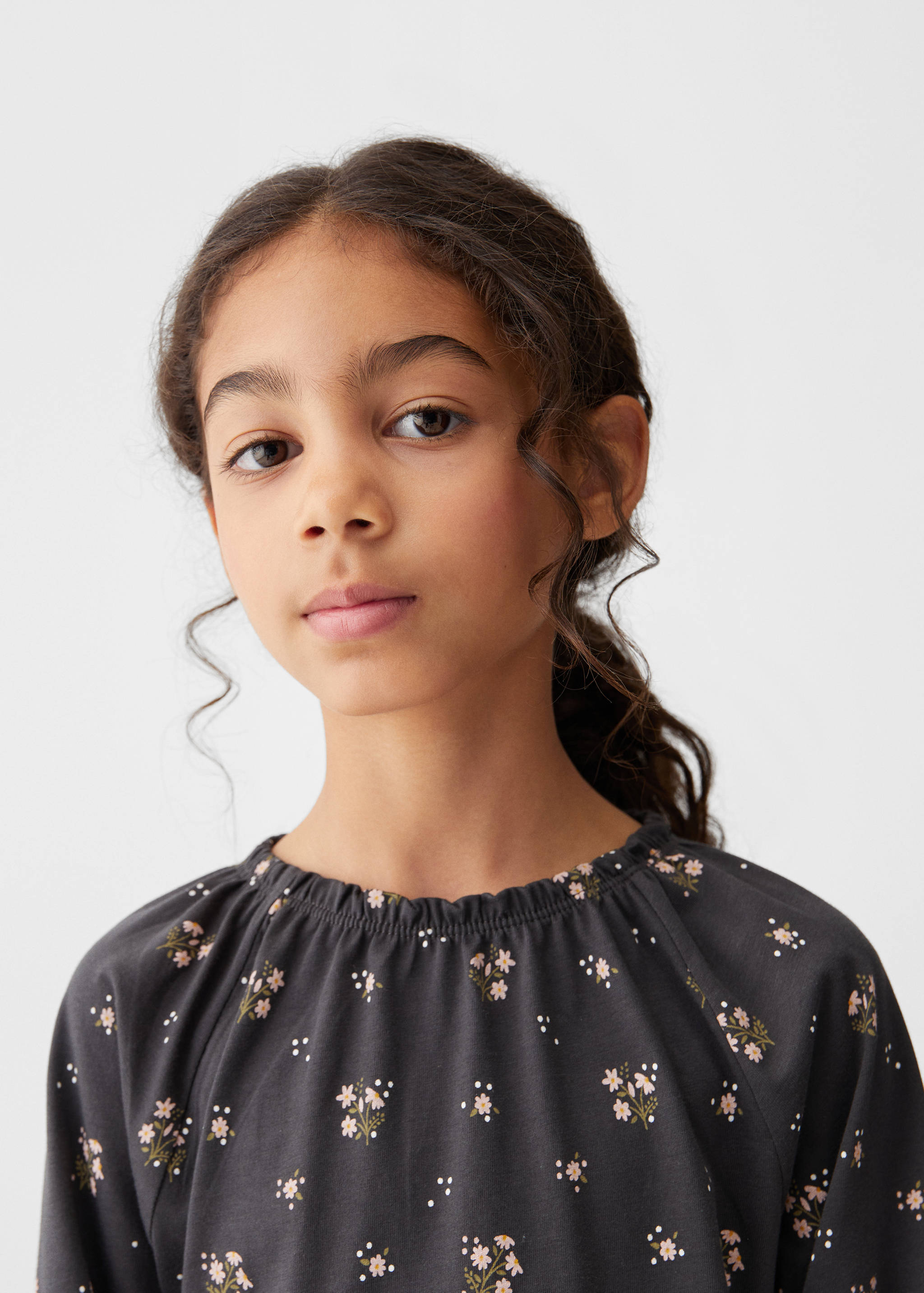 T-shirt de manga comprida estampada - Pormenor do artigo 1