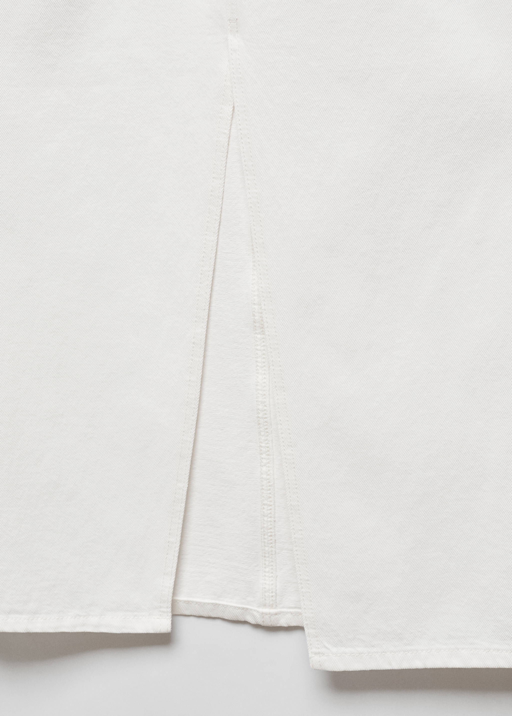 Slit denim skirt - Details of the article 8