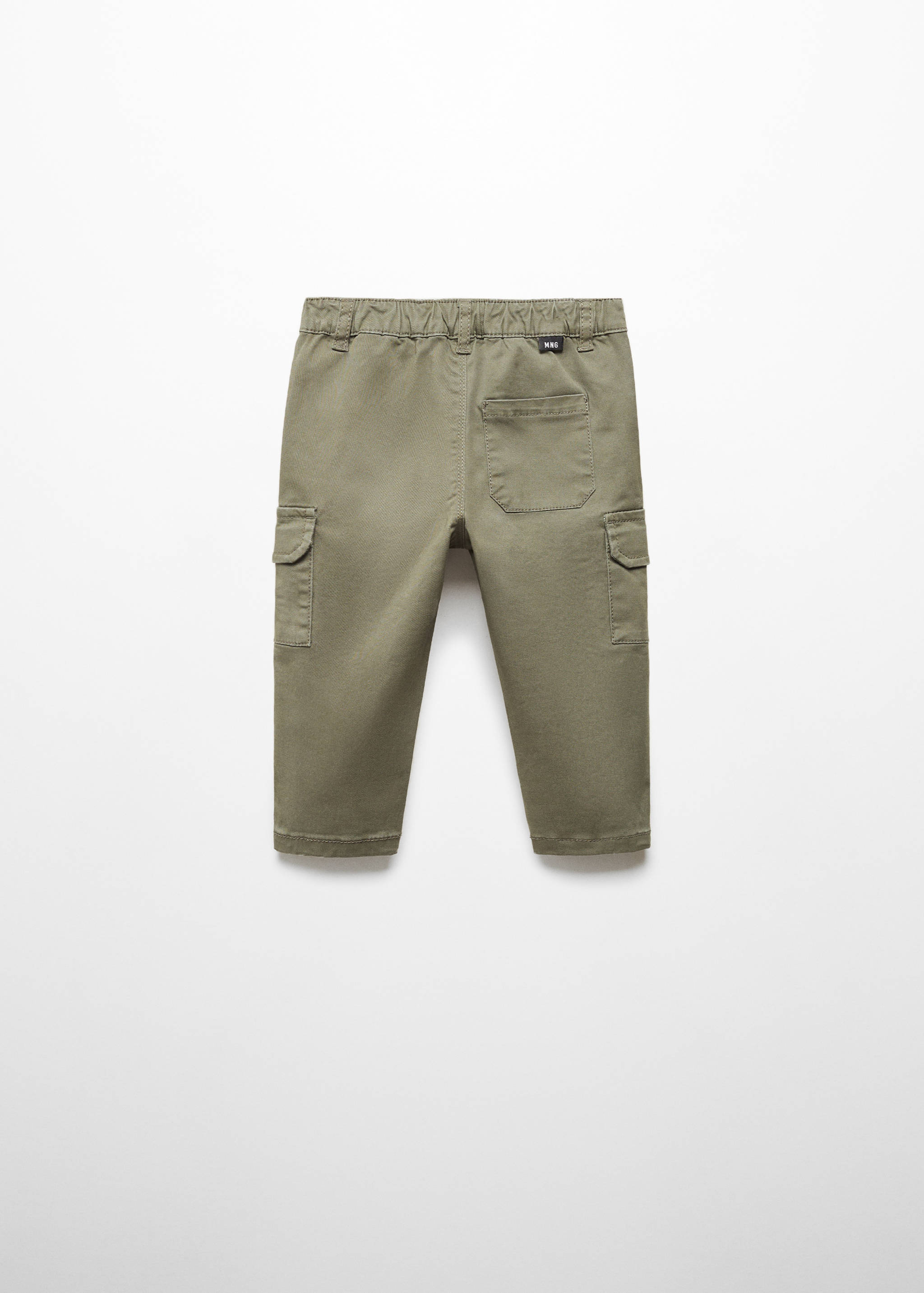 Pantalón cargo algodón - Reverso del artículo