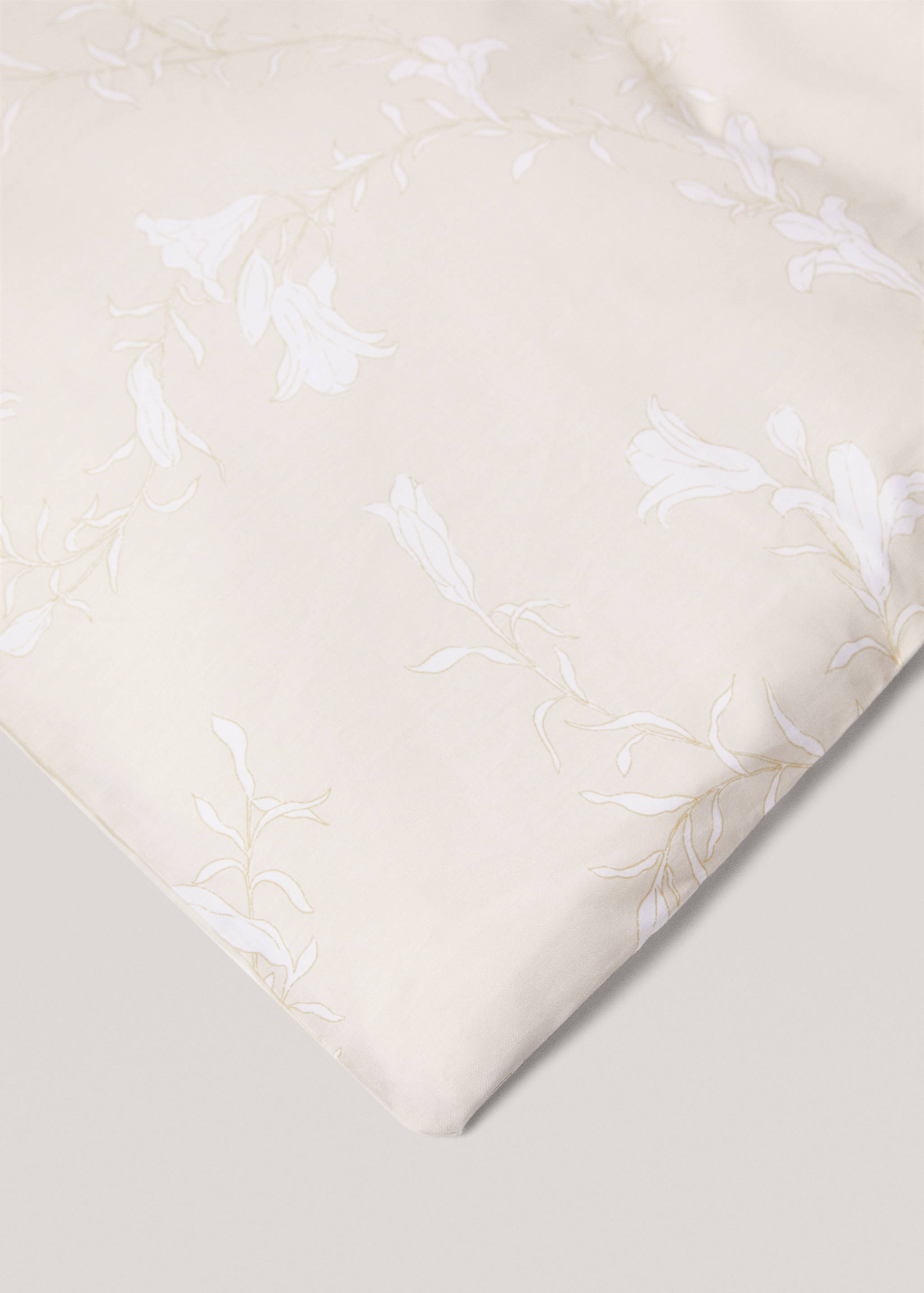 Baumwollbettbezug mit floralem Print für 135 cm Bett - Detail des Artikels 3