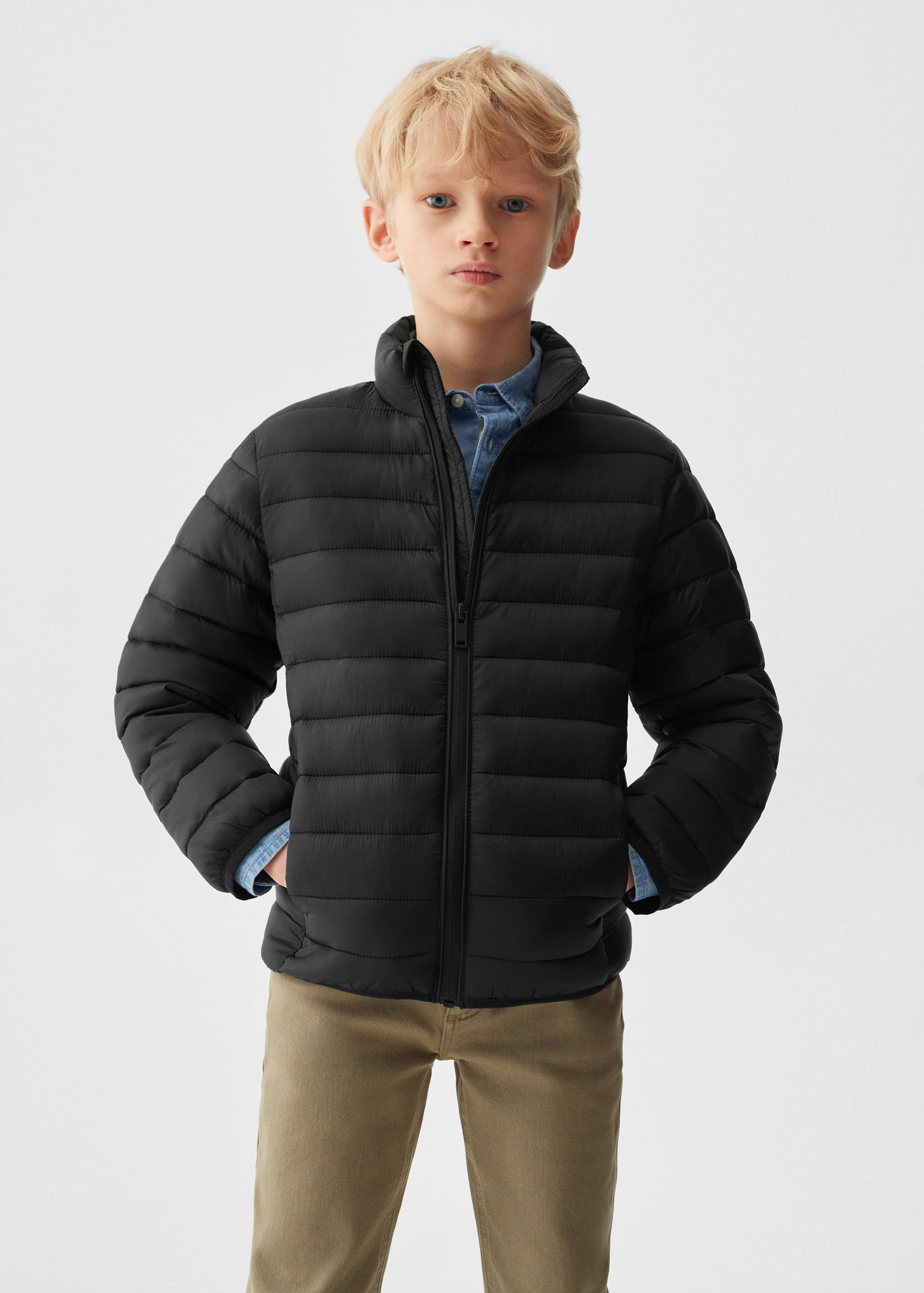 Wasserabweisende Steppjacke - Mittlere Ansicht