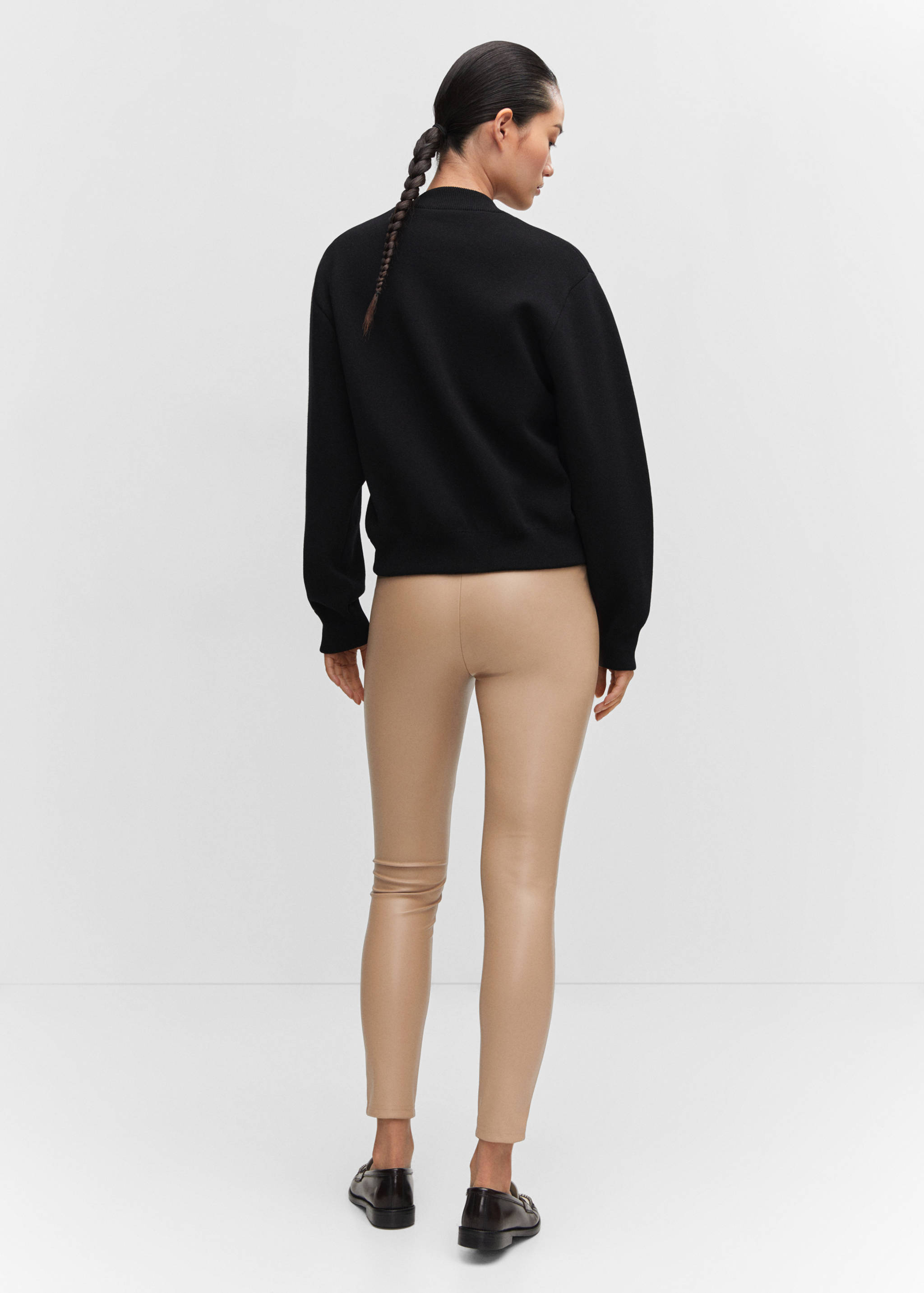 Leggings simili-cuir - Verso de l’article