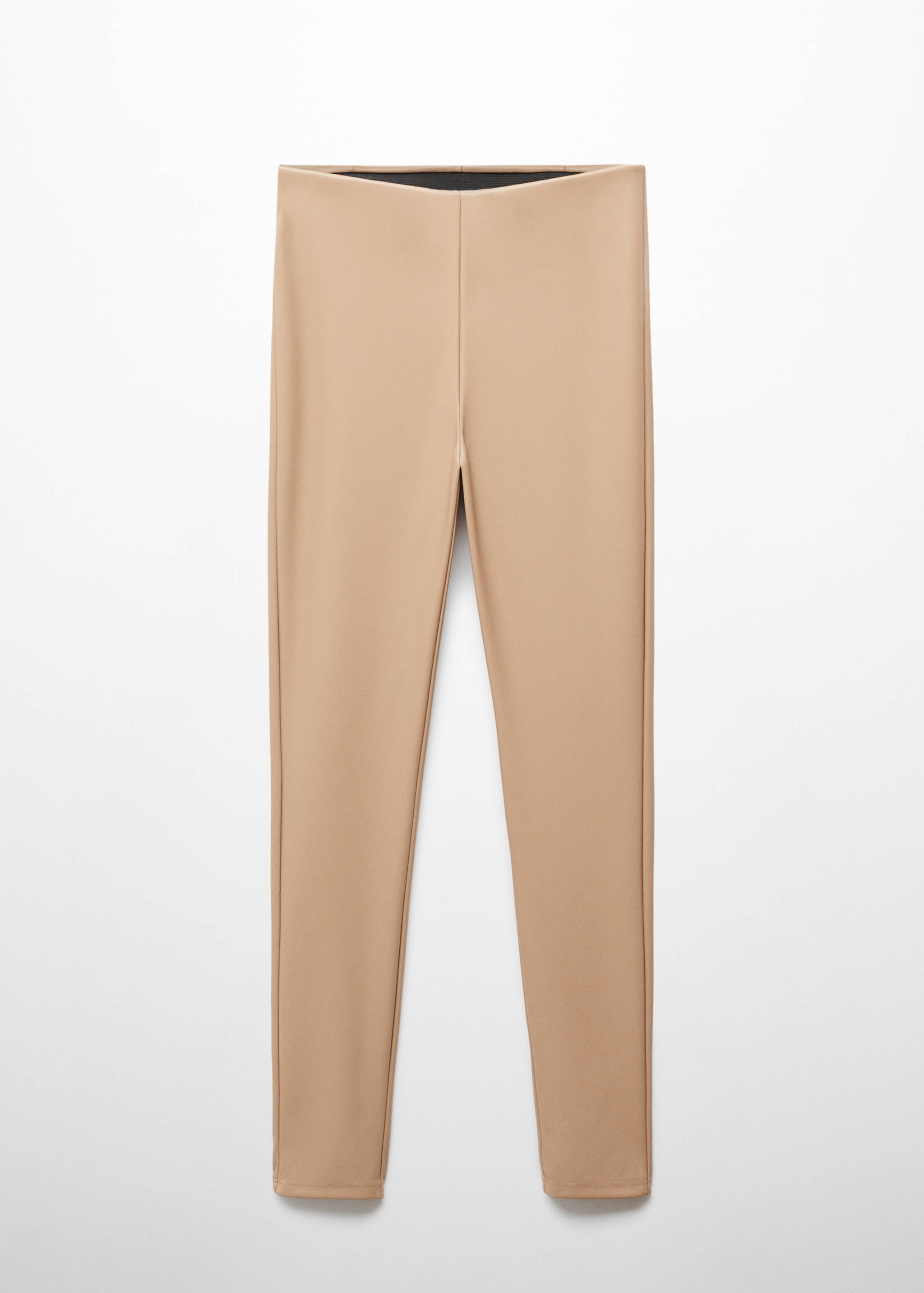 Faux-leather leggings - Article without model
