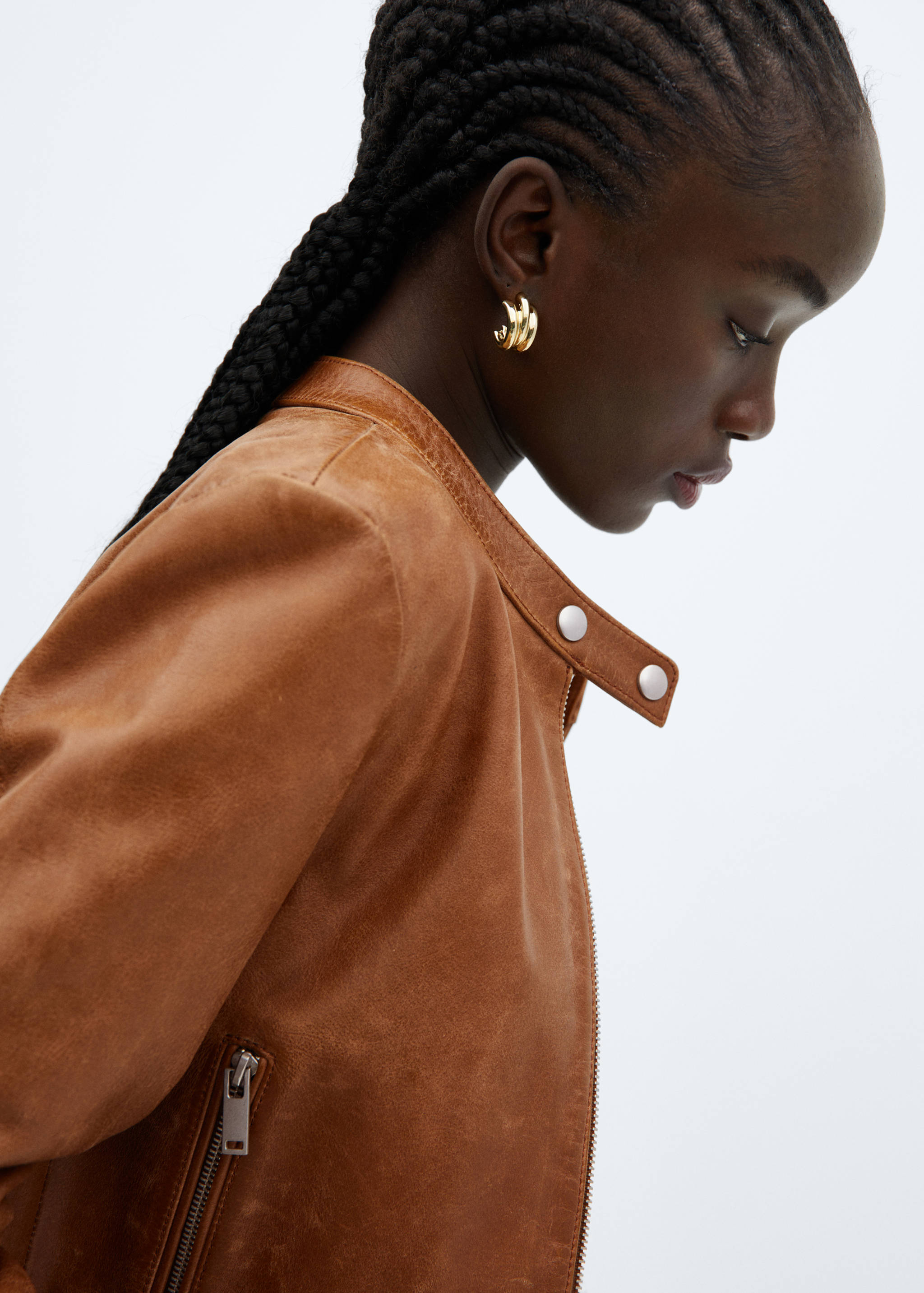 100% leather jacket - Details of the article 6