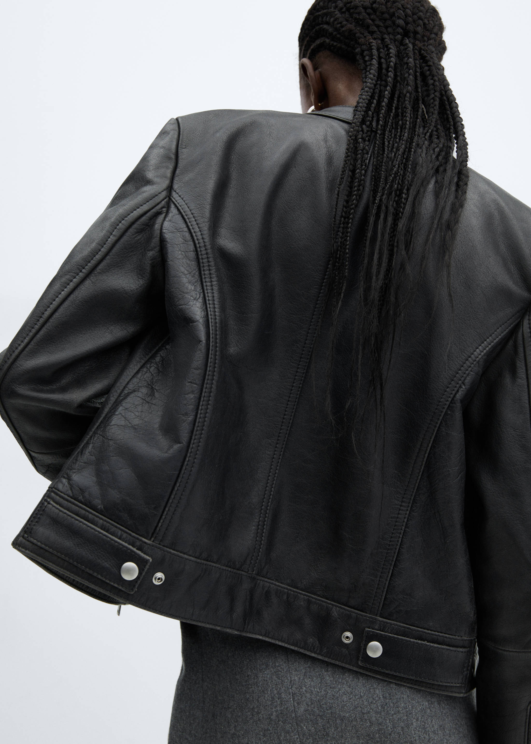 100% leather jacket - Details of the article 6