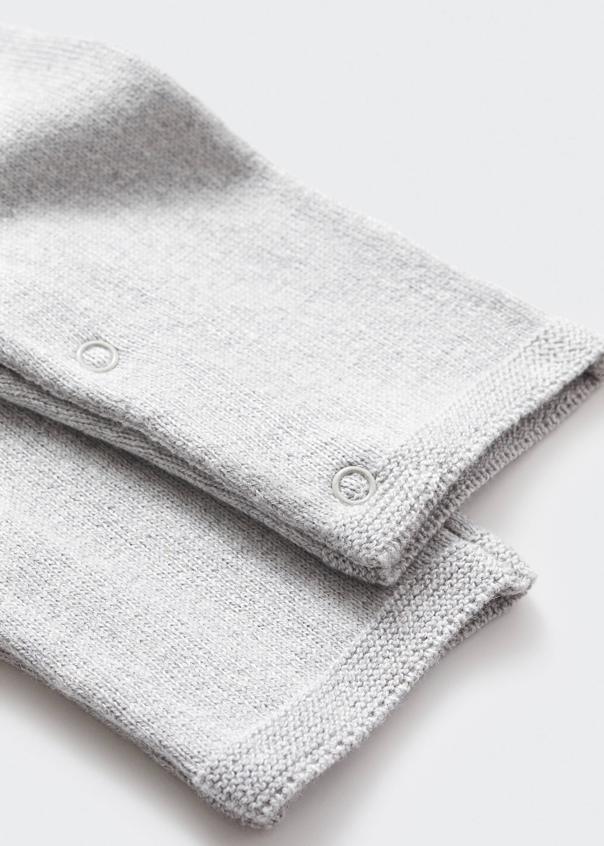 Long knitted dungarees - Details of the article 8