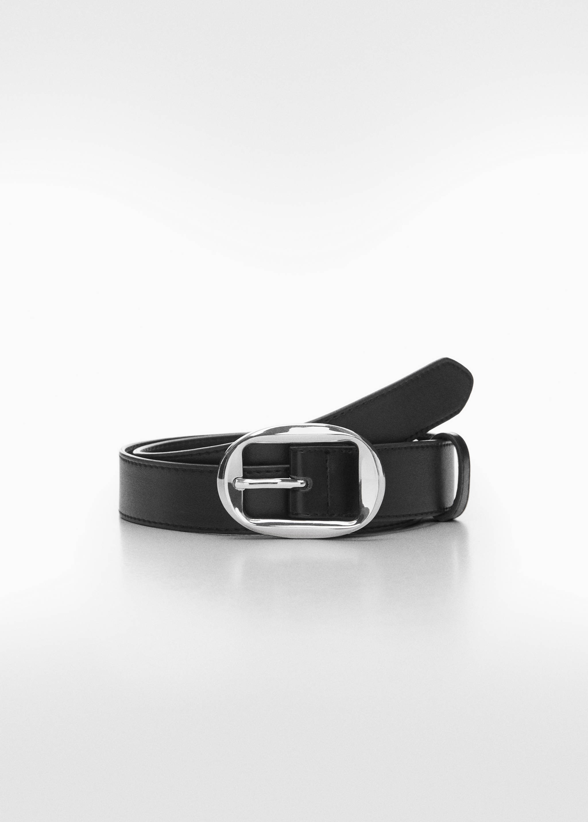 Oval buckle belt - Article without model