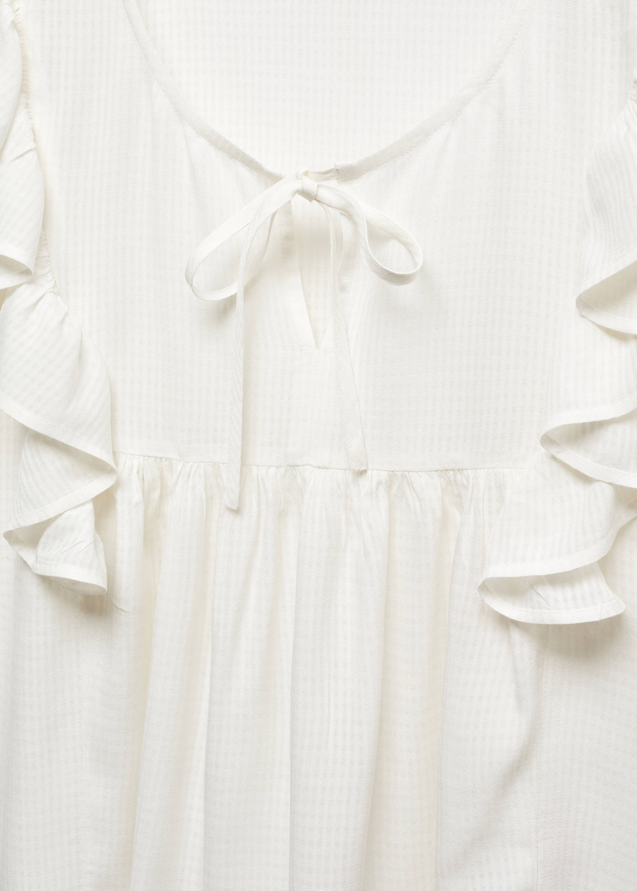 Blouse texturée volants - Détail de l'article 8