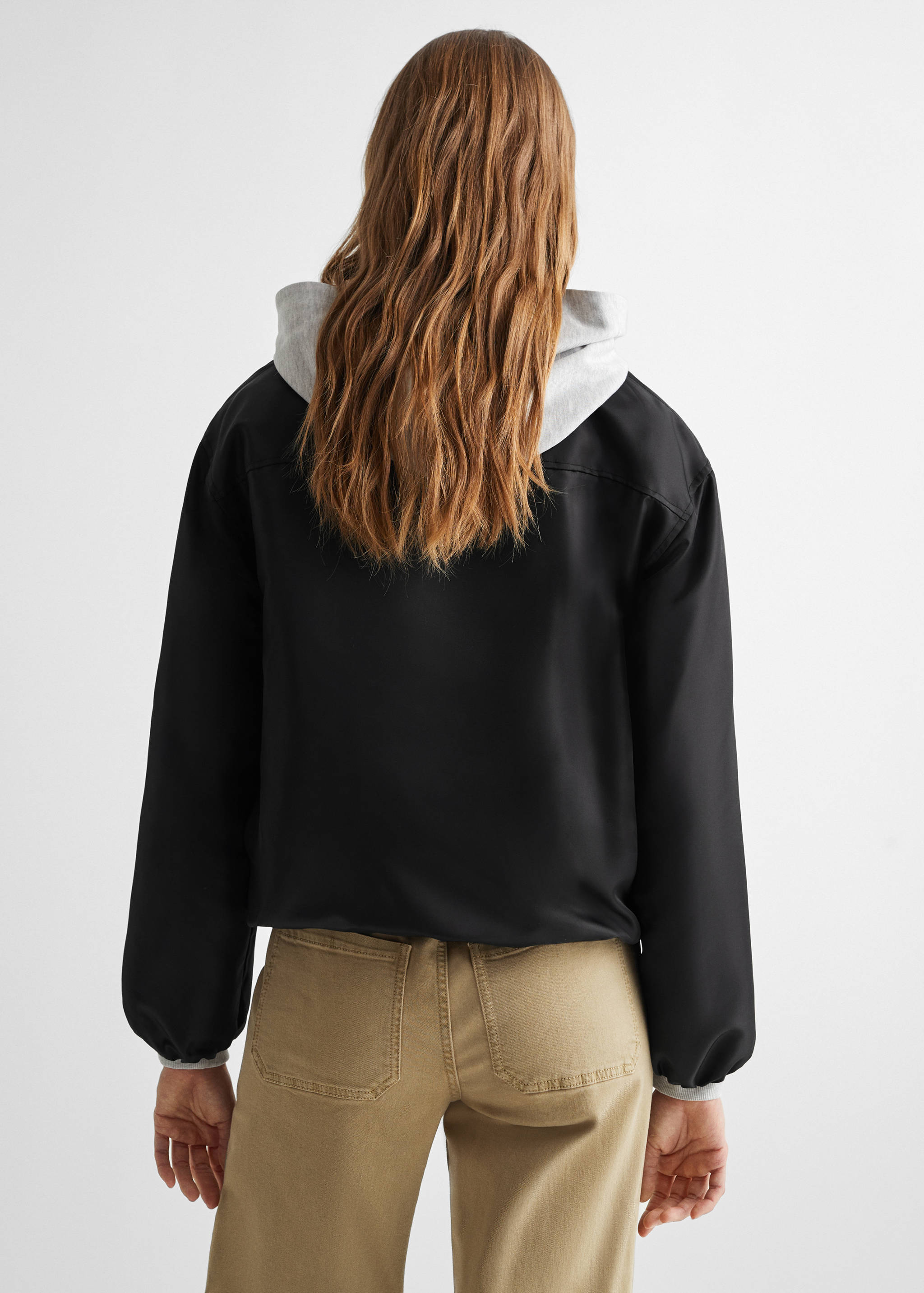 Veste bomber fermeture Éclair - Verso de l’article