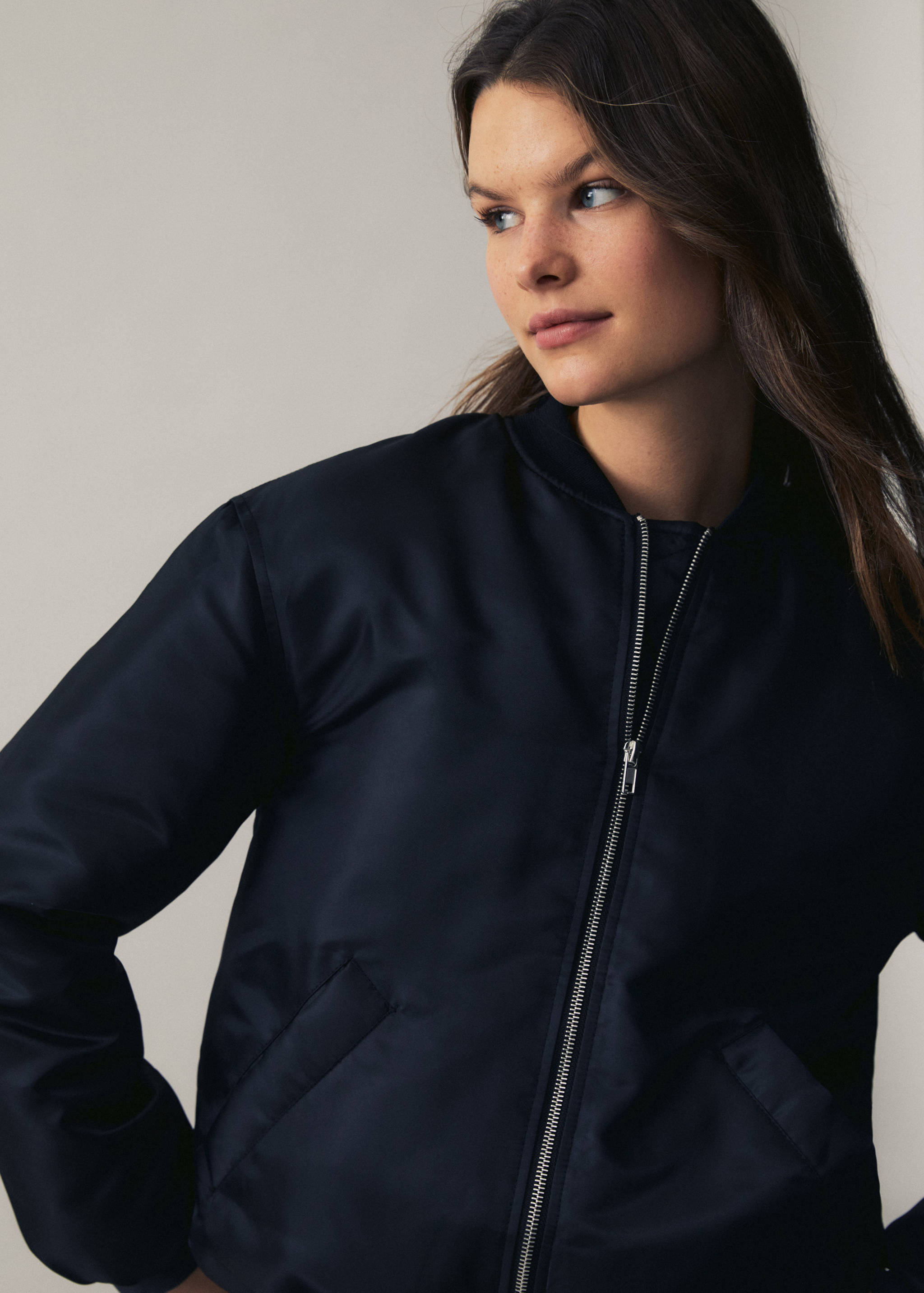 Veste bomber fermeture Éclair - Détail de l'article 5