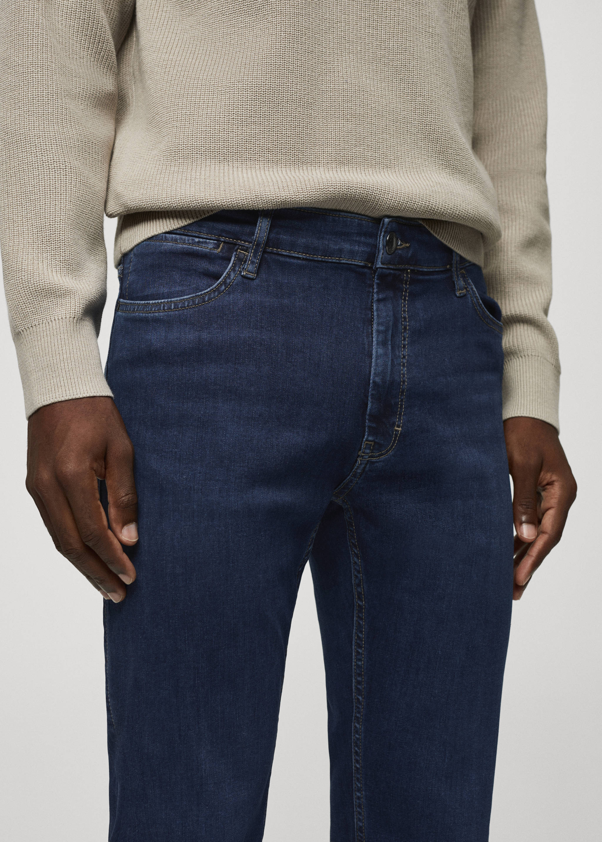 Jeans Patrick slim fit Ultra Soft Touch - Pormenor do artigo 1