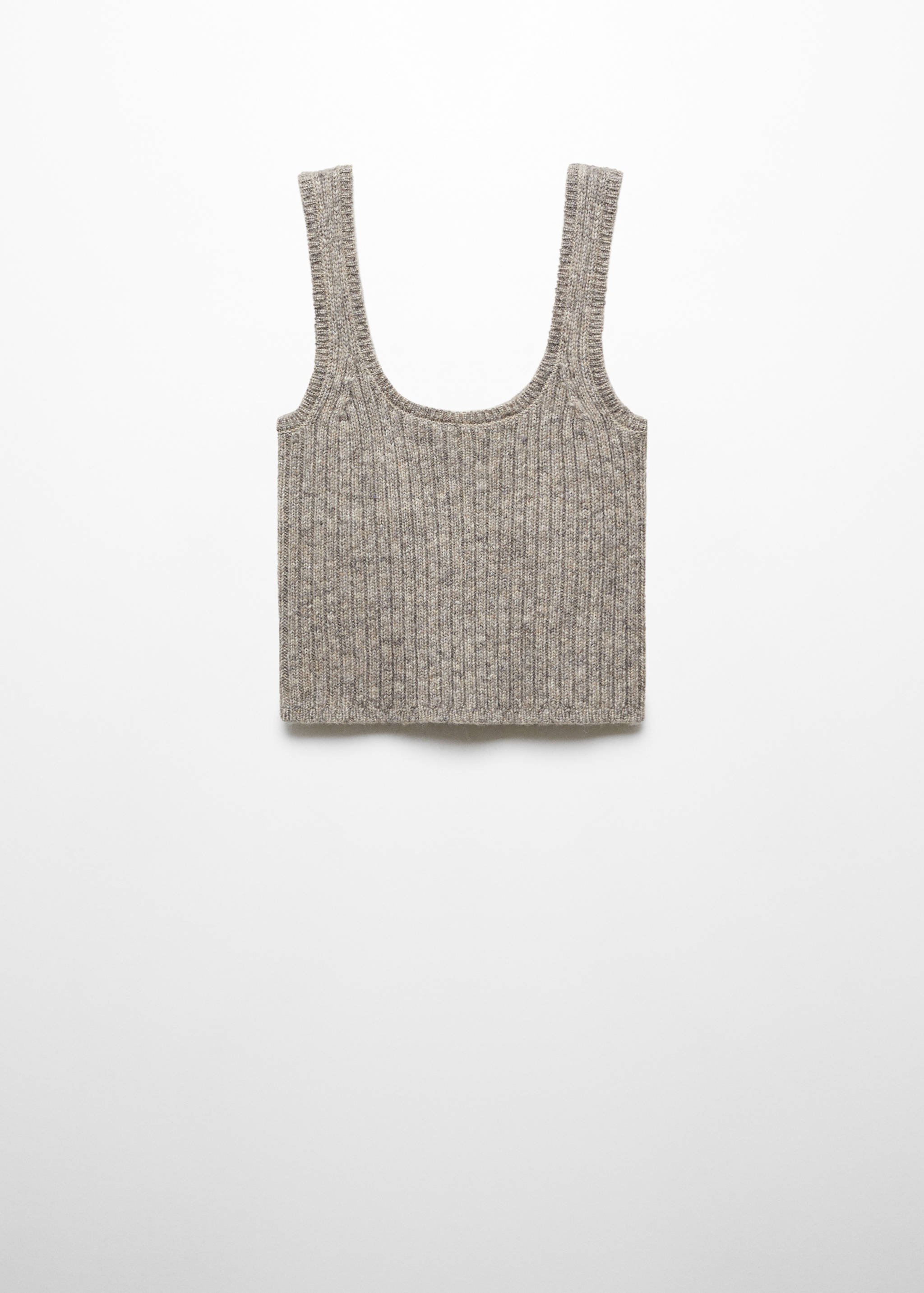 Top de alças canelado - Artigo sem modelo