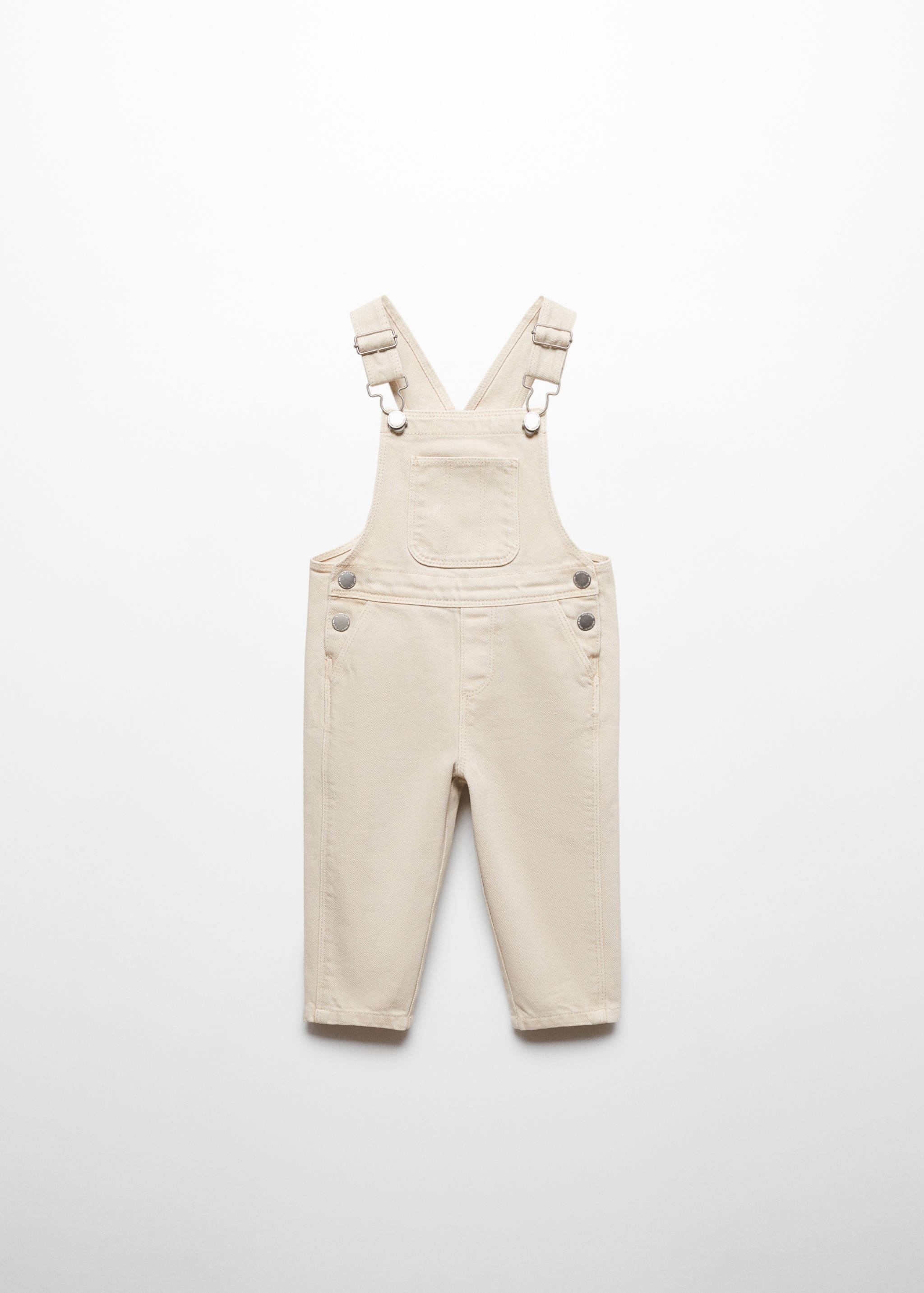 Long denim dungarees - Article without model