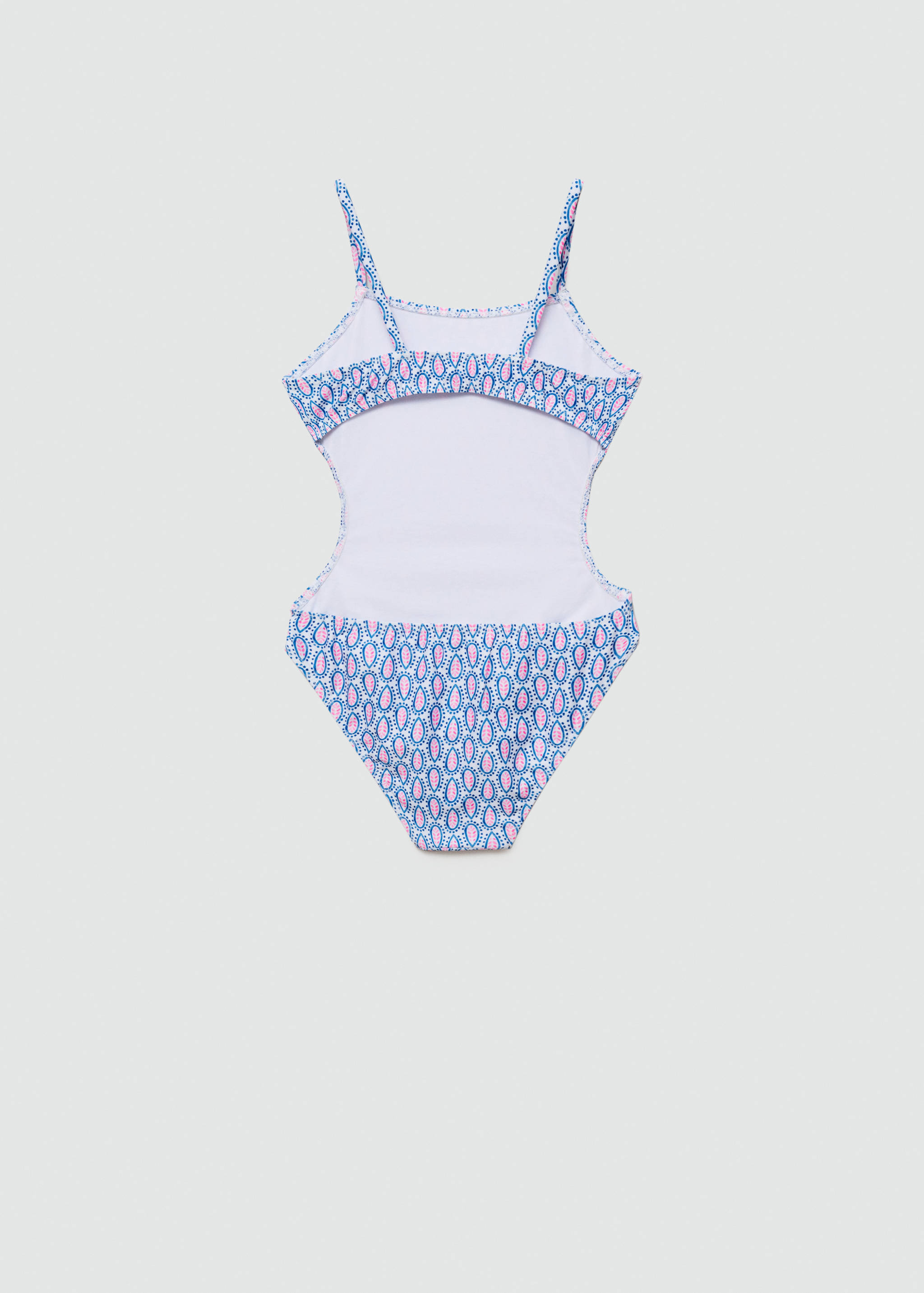 Printed swimming trunks - Reverse of the article