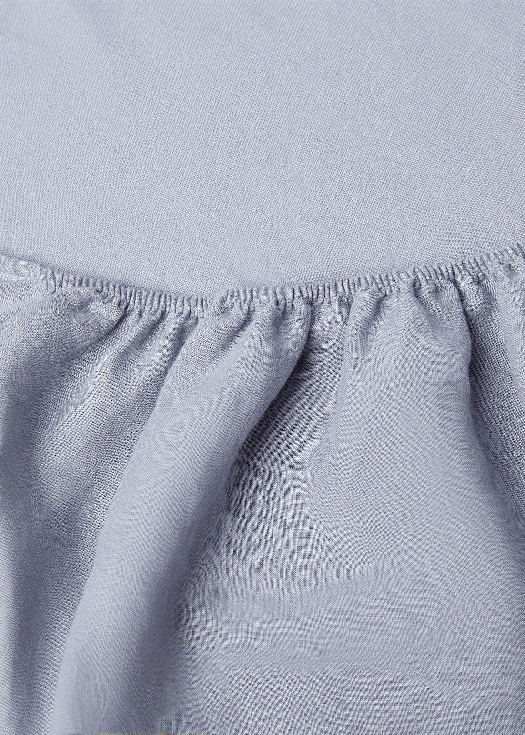 100% linen fitted sheet for 180cm bed - Details of the article 3