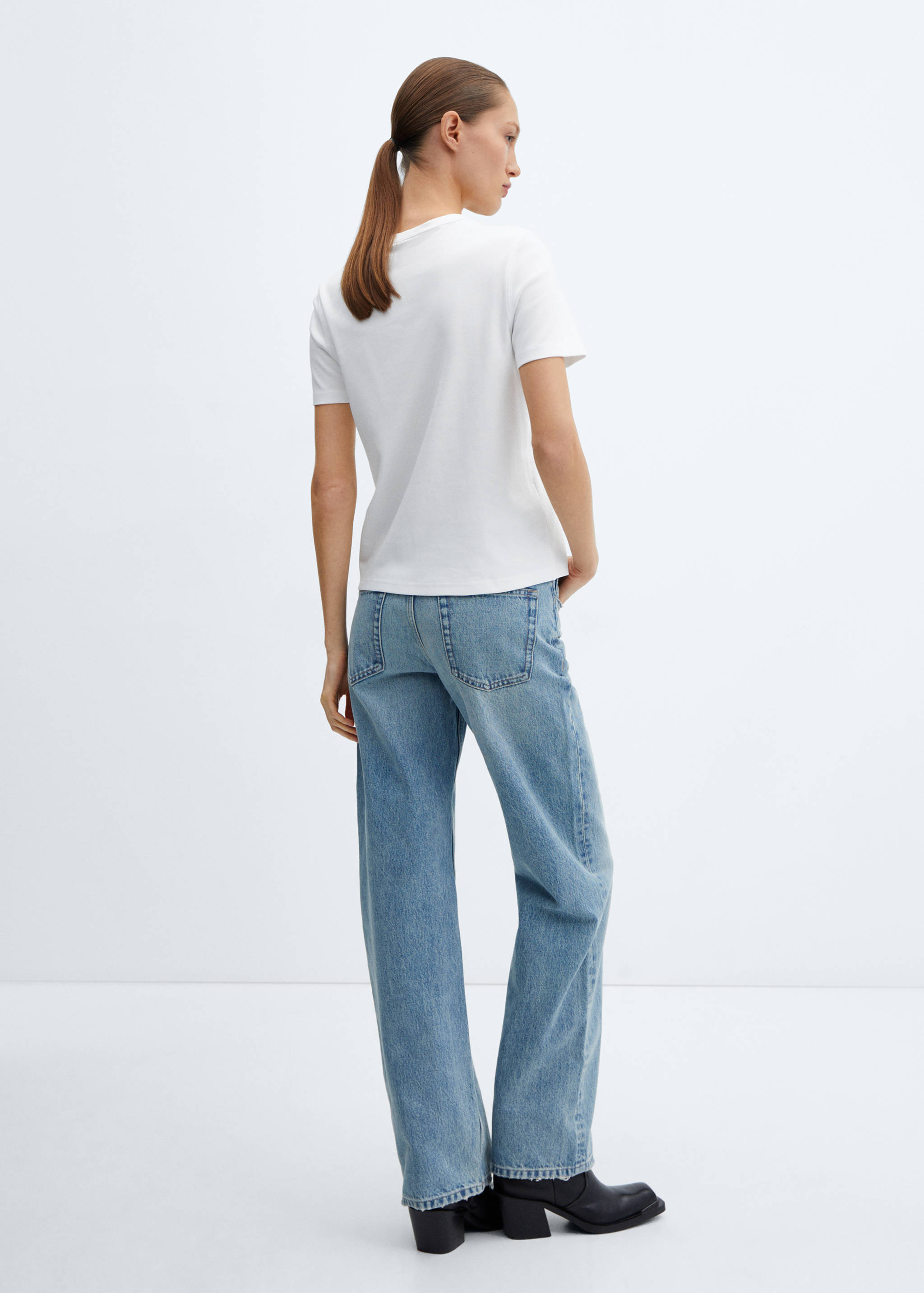 Premium cotton t-shirt - Reverse of the article