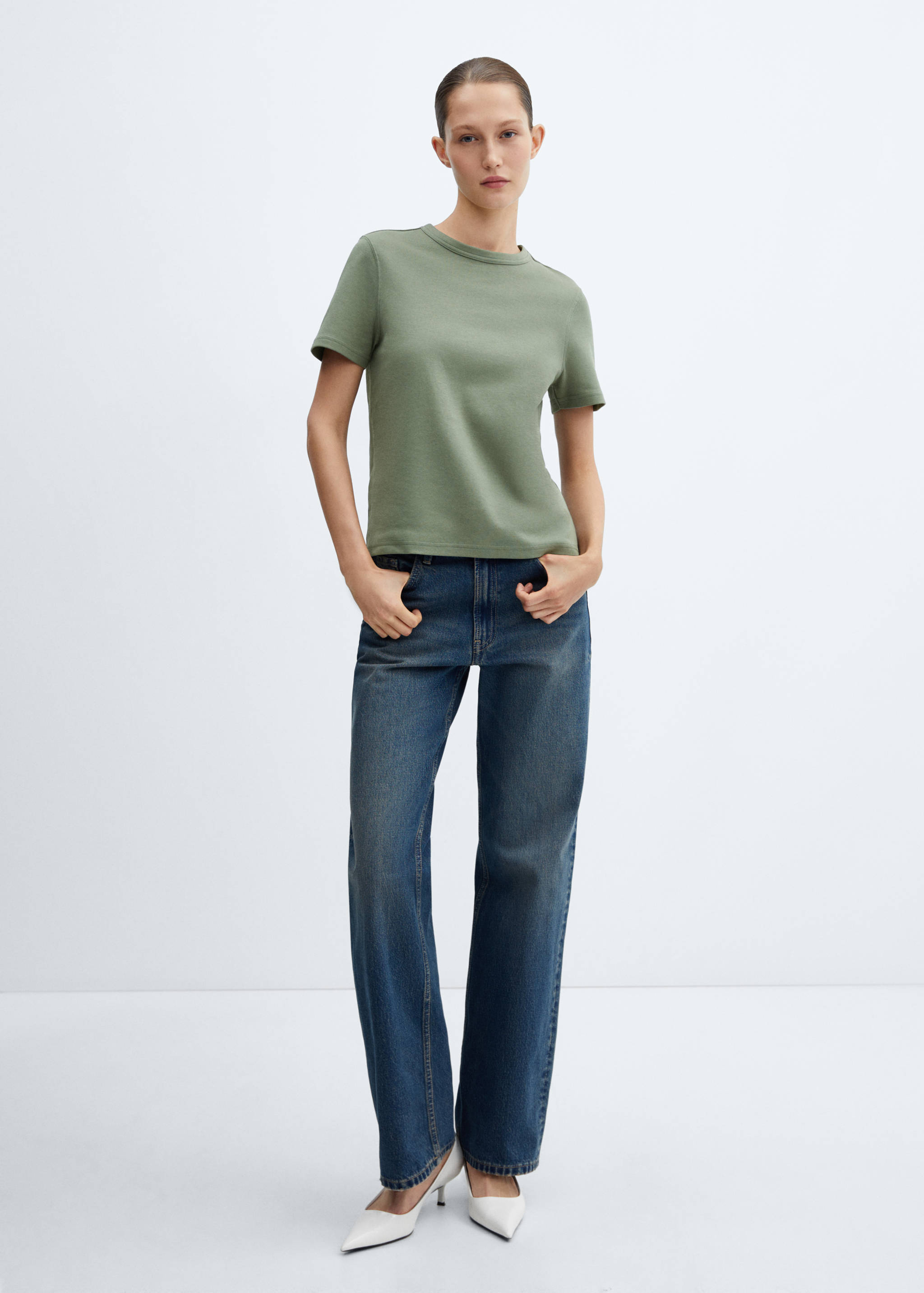 Premium cotton t-shirt - General plane