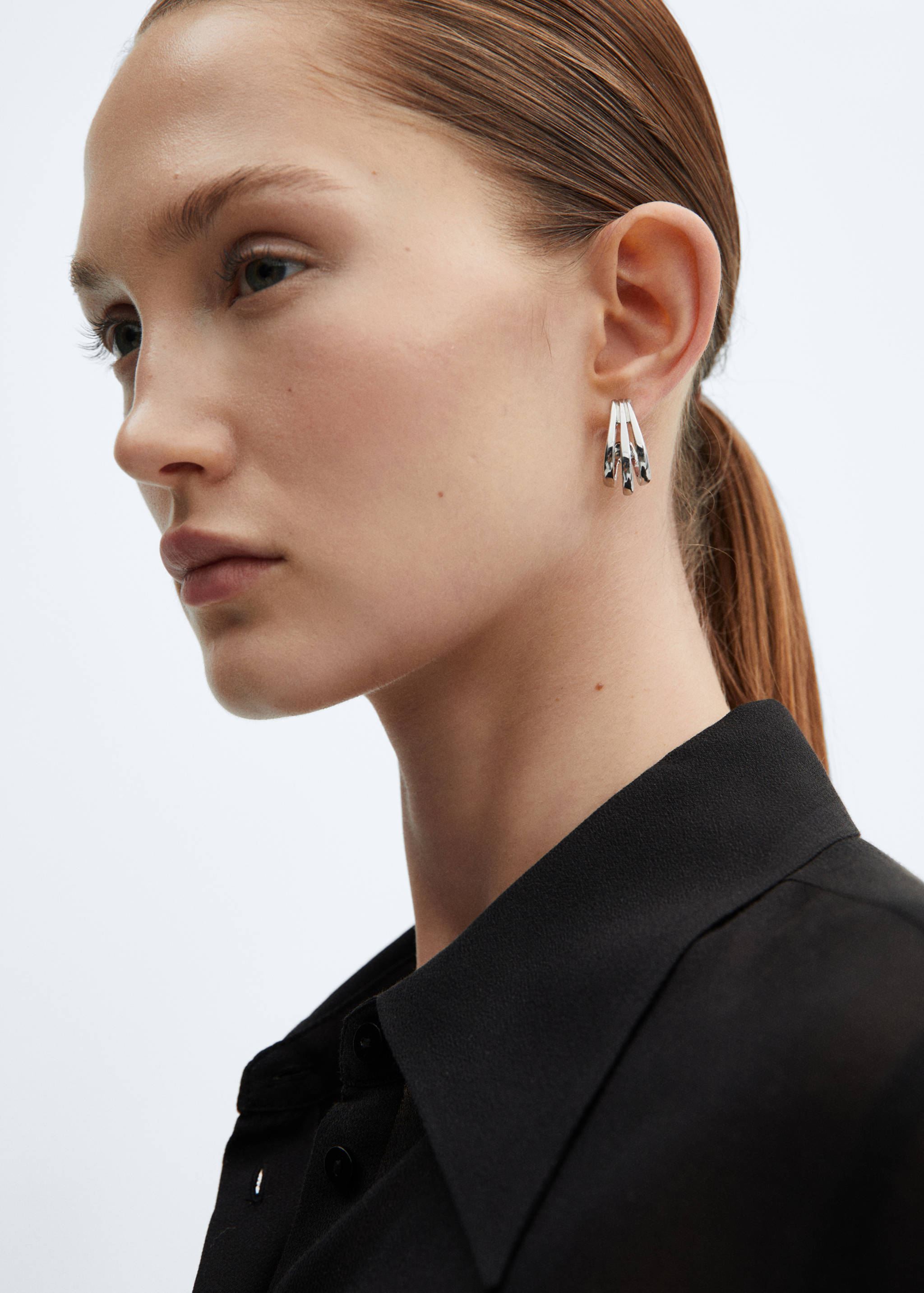 قميص فضفاض بأزرار - تفاصيل المنتج 1