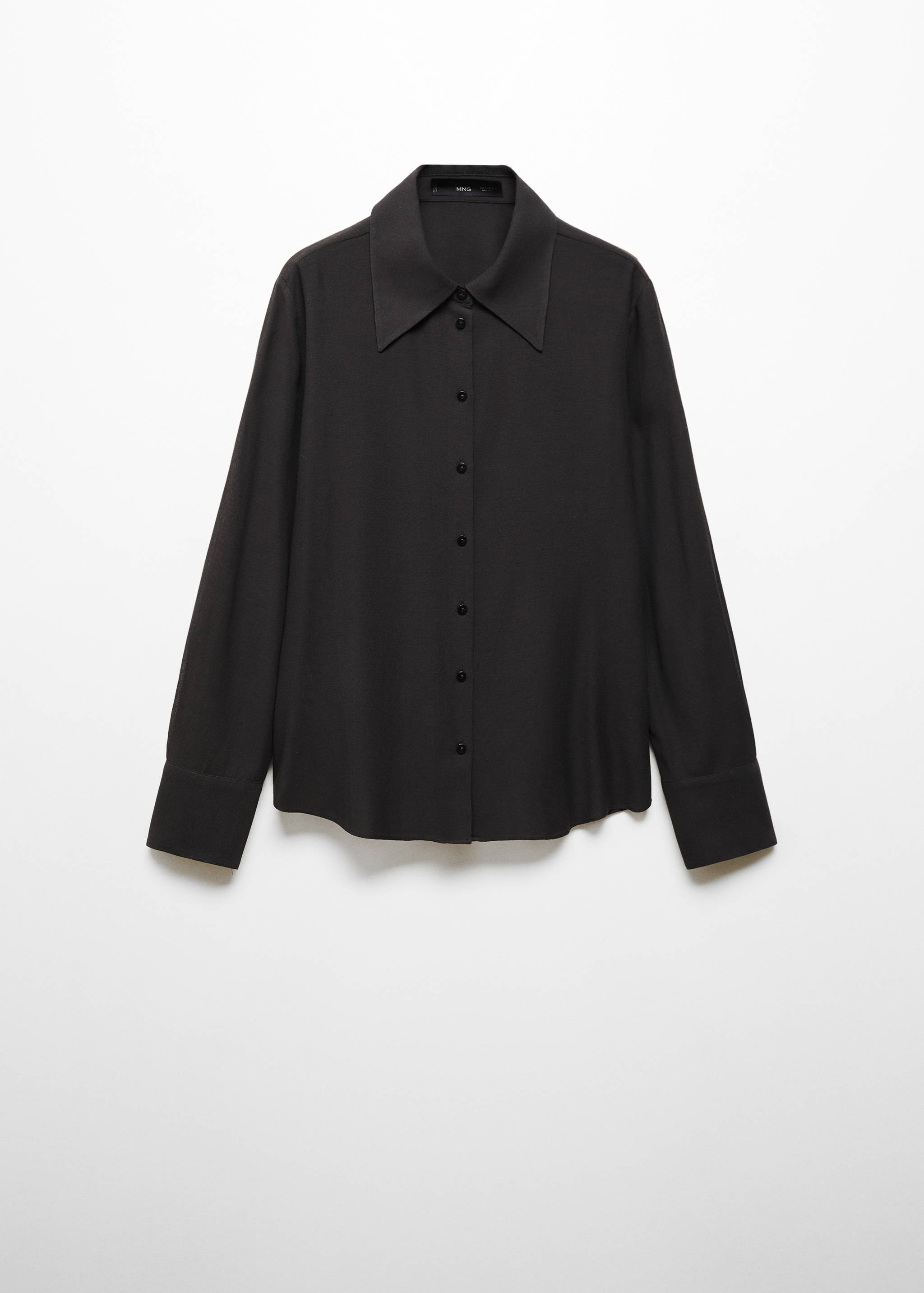 قميص فضفاض بأزرار - منتج دون نموذج