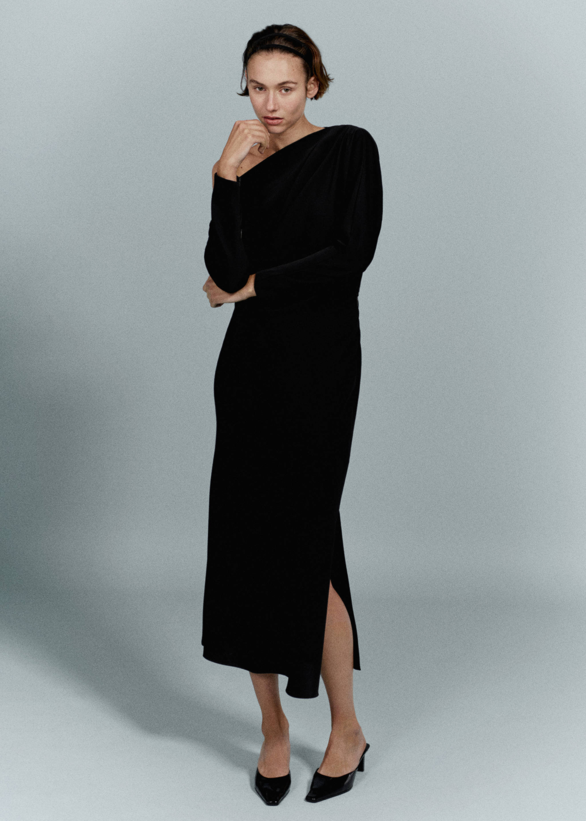 Robe asymétrique ouverture - Détail de l'article 7