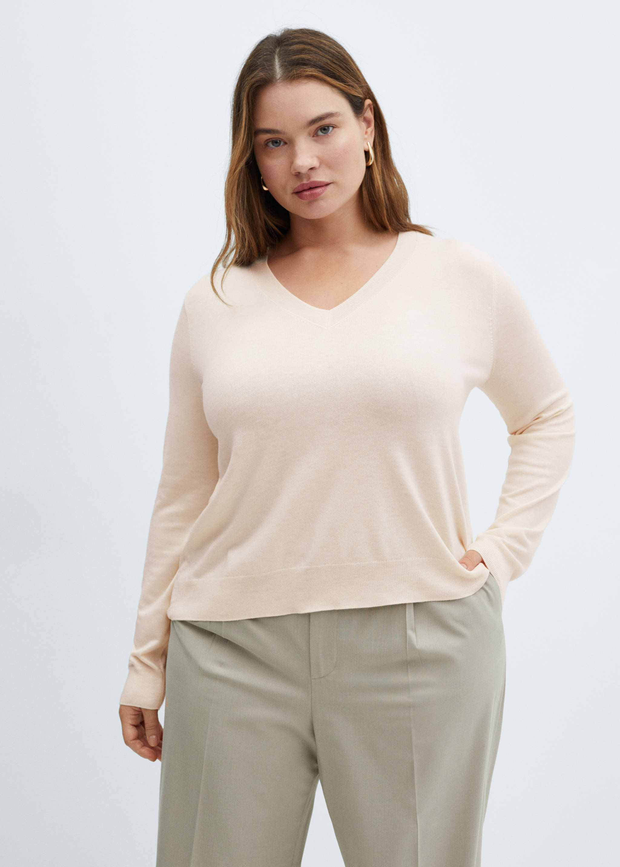 Пуловер из трикотажа - Деталь изделия 5