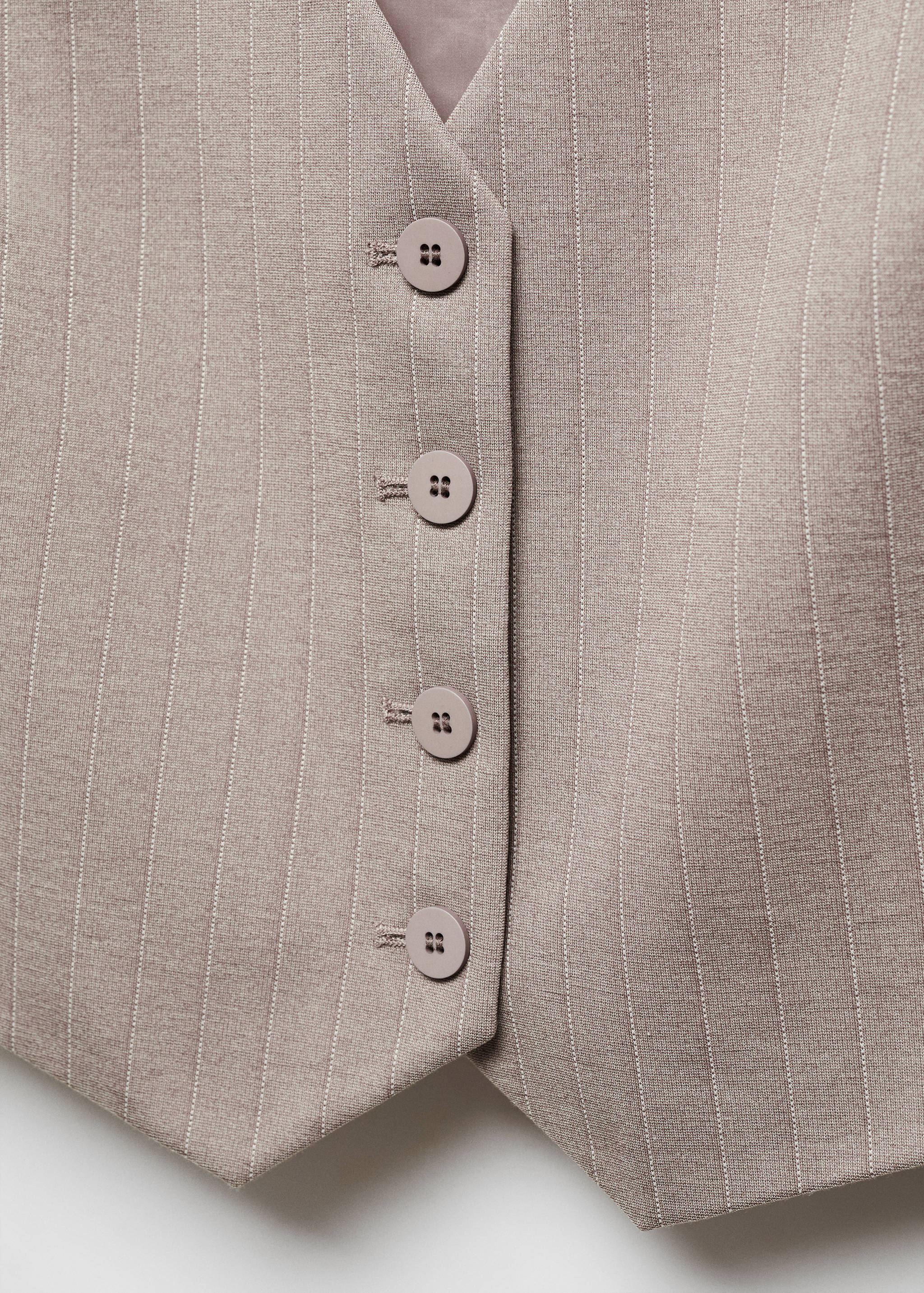 Suit vest with buttons - Details of the article 8