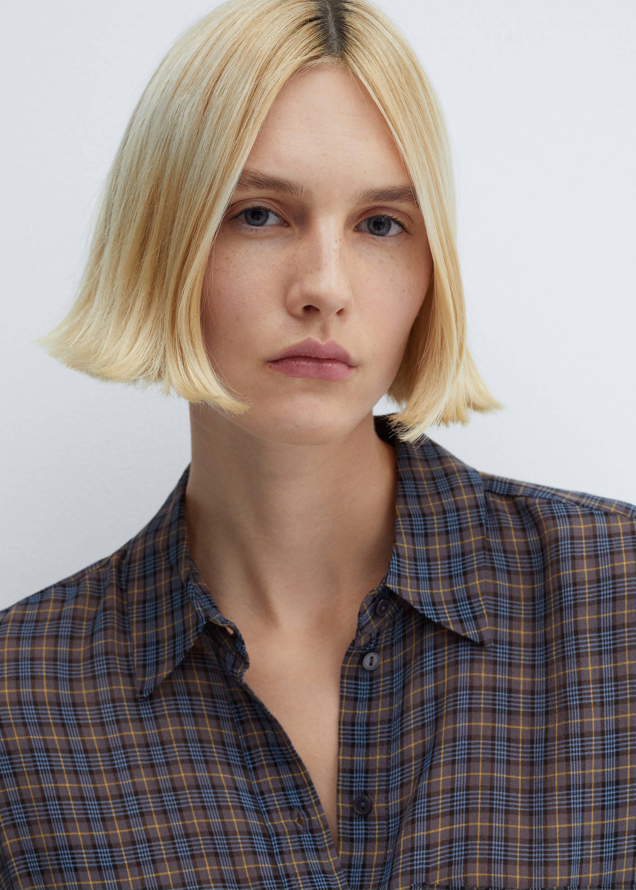 Oversize check shirt - Details of the article 3