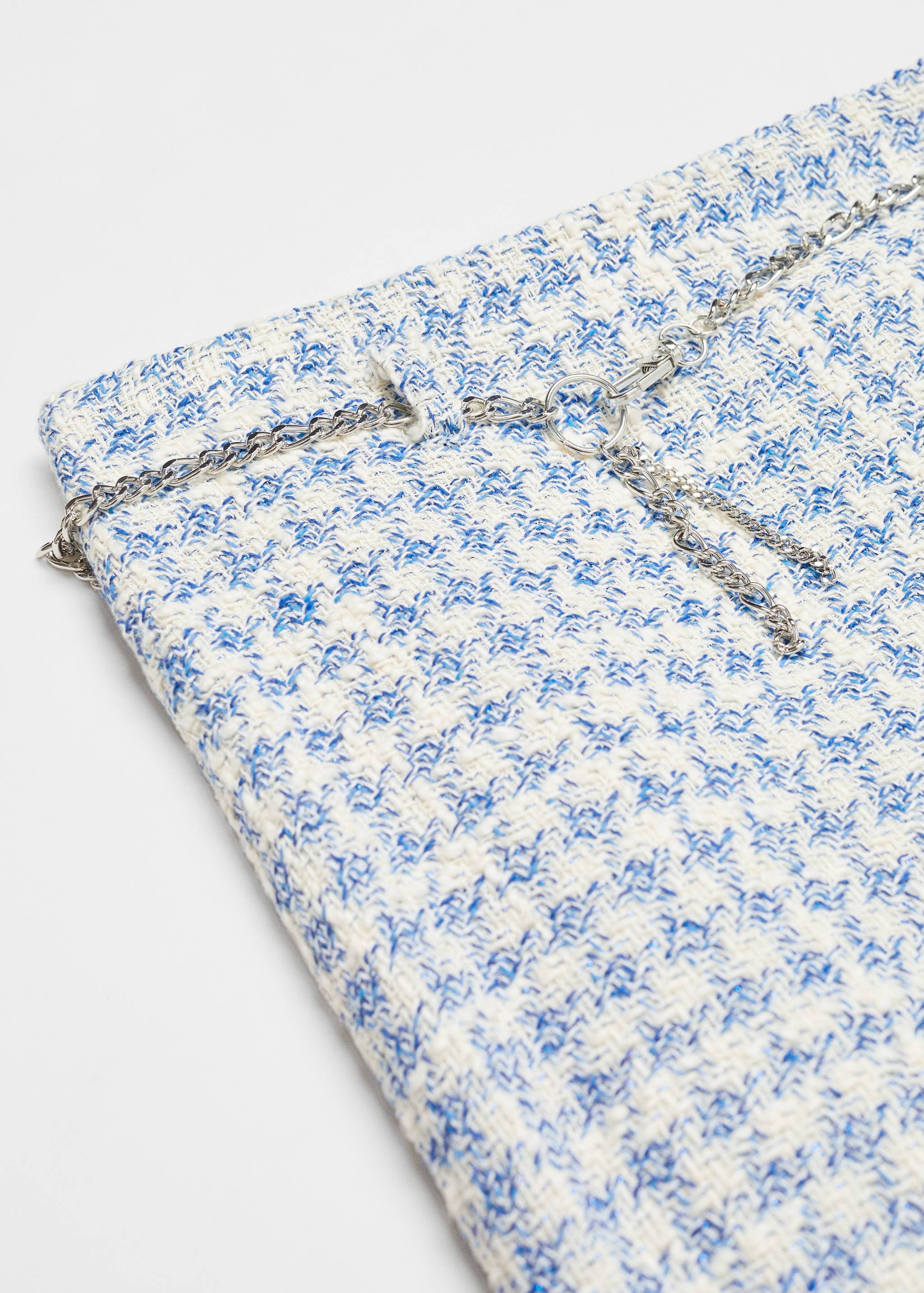 Tweed midi skirt - Details of the article 8