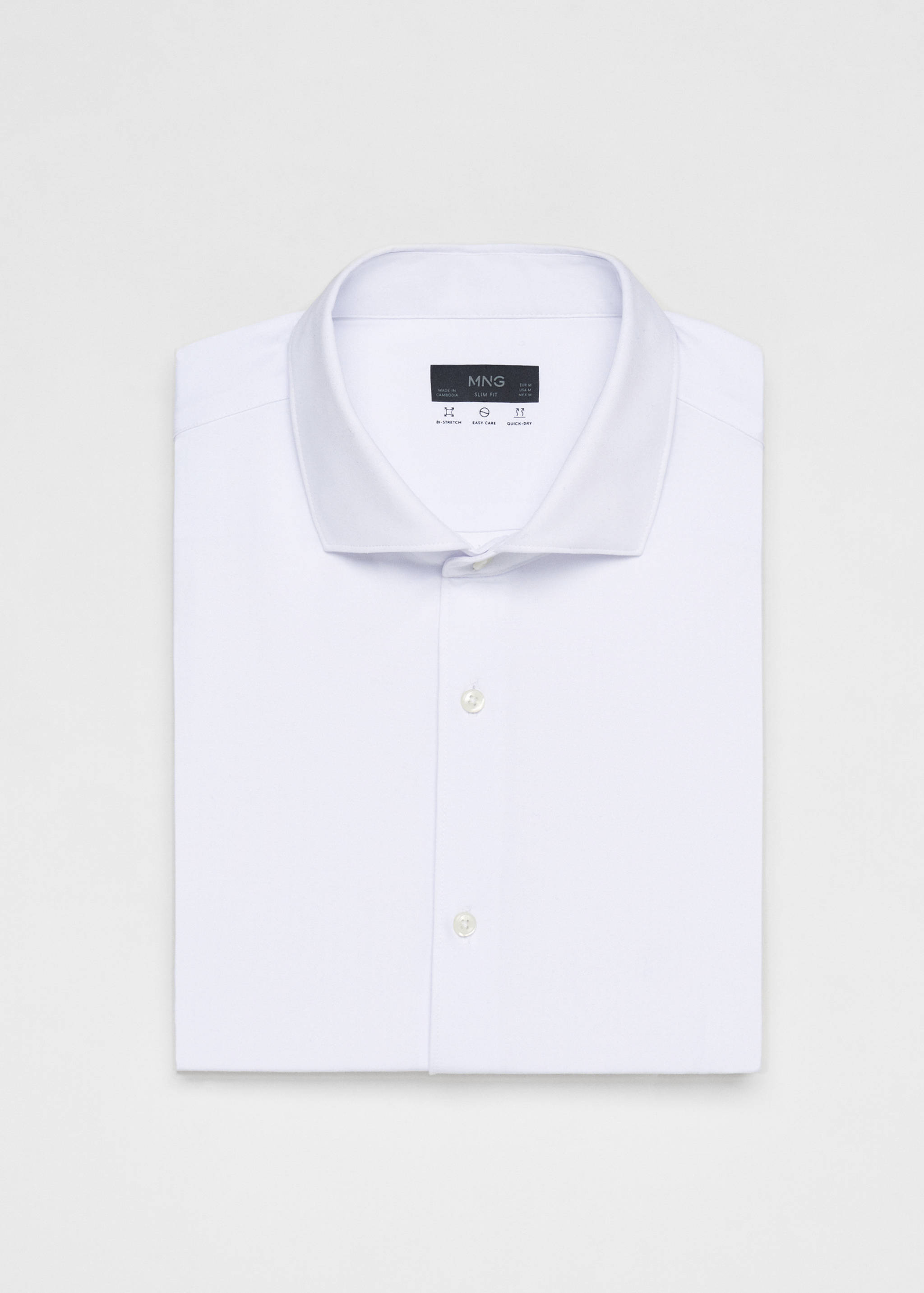 Slim fit cotton suit shirt - Details of the article 8