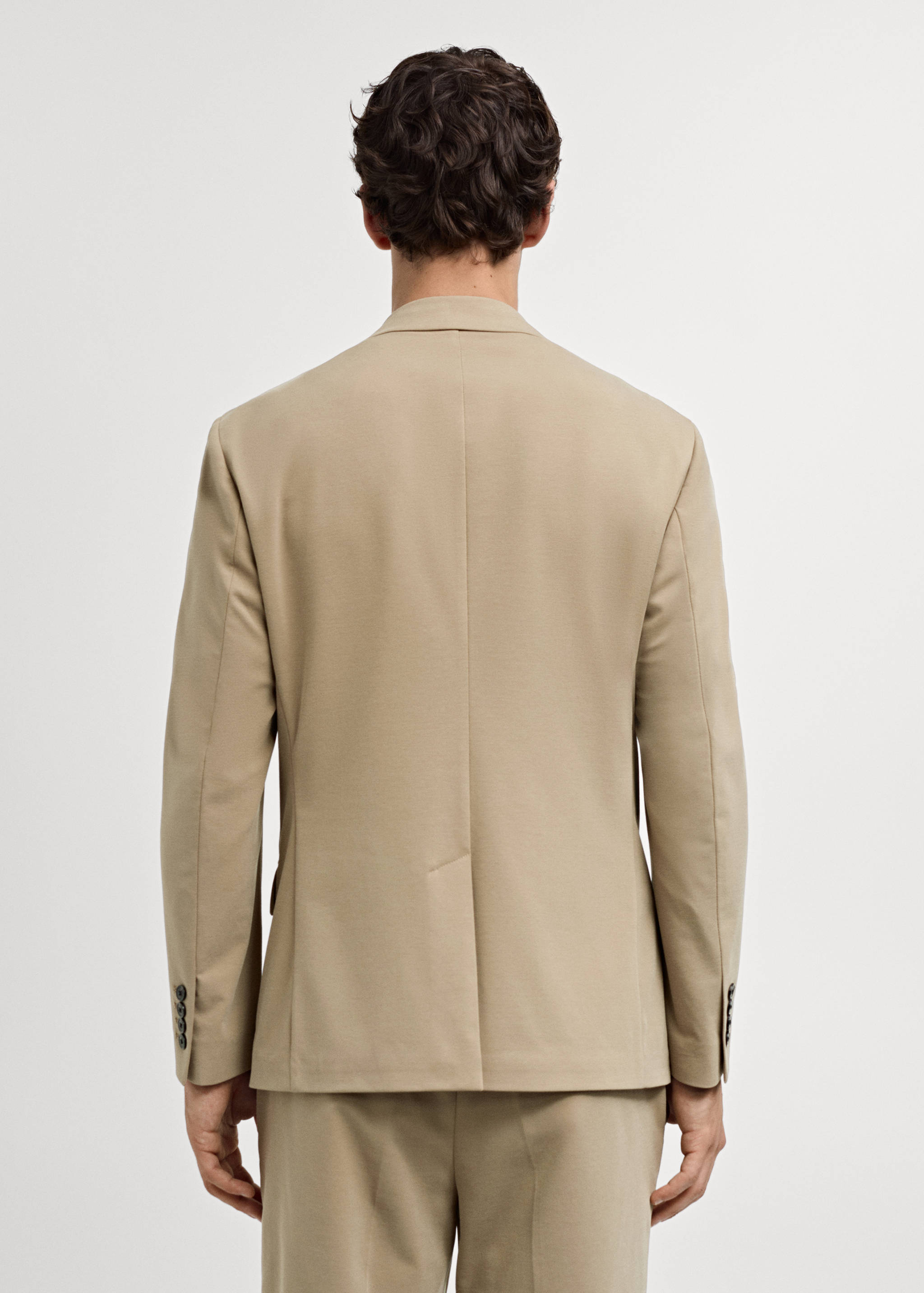 Slim-fit suit jacket - Reverse of the article