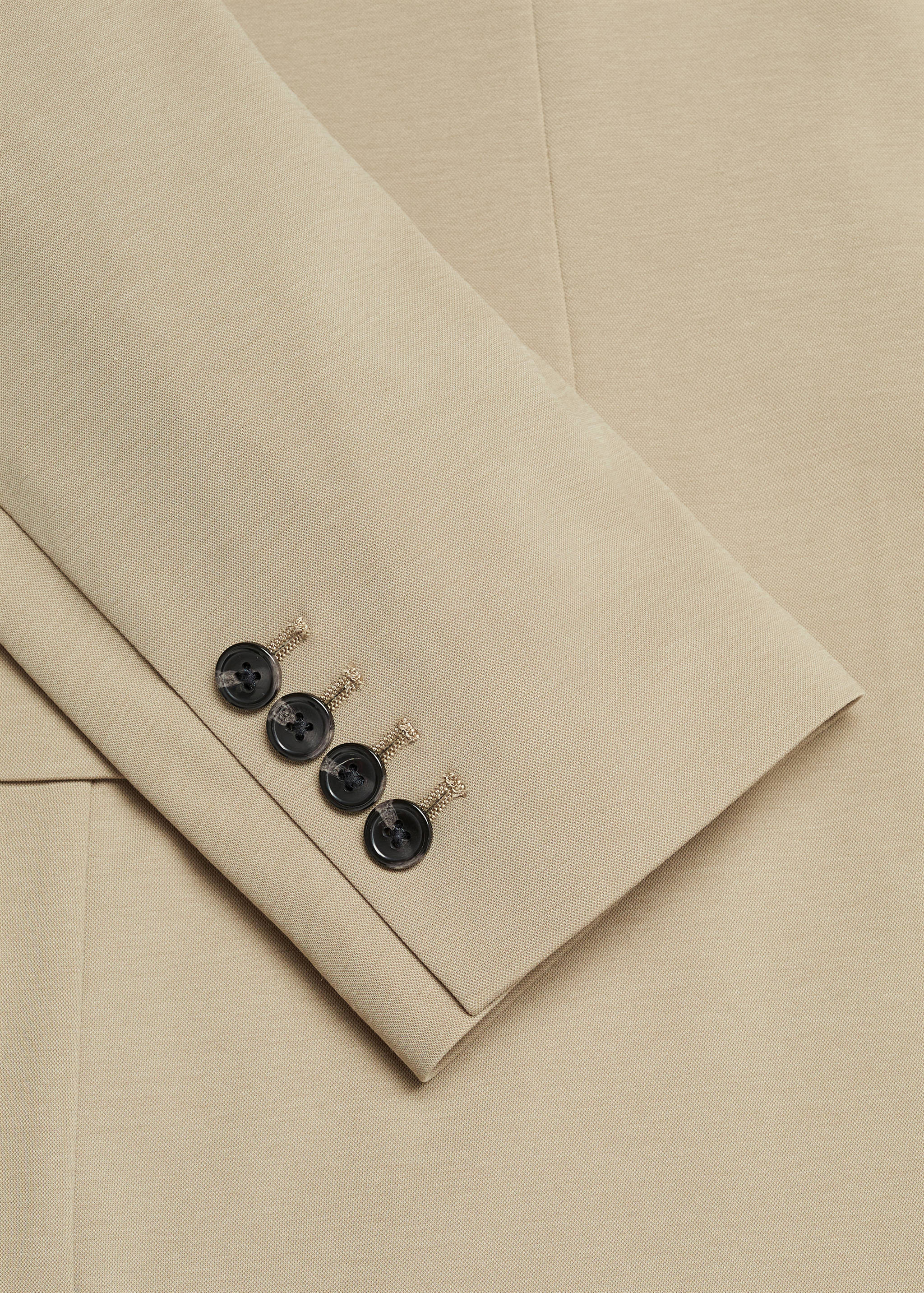 Slim-fit suit jacket - Details of the article 0