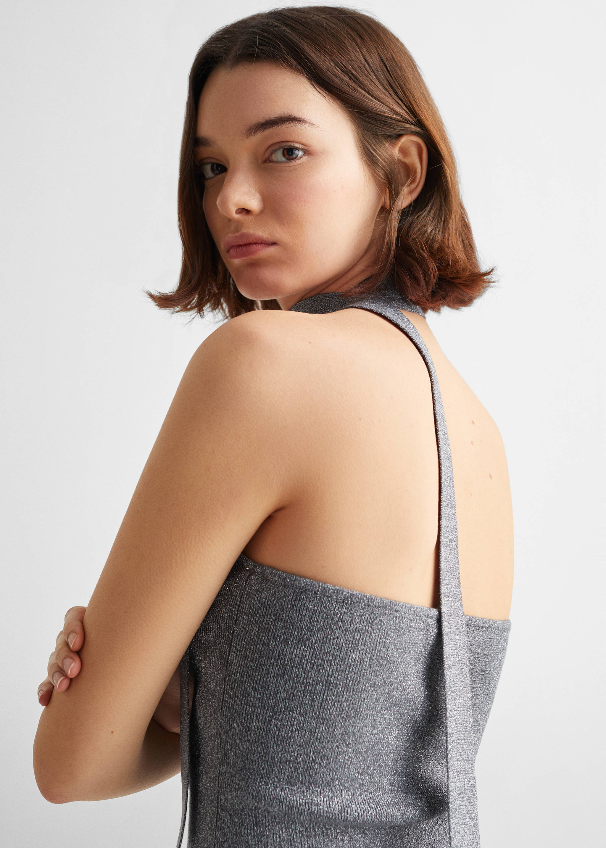 Shiny bandeau top - Details of the article 1