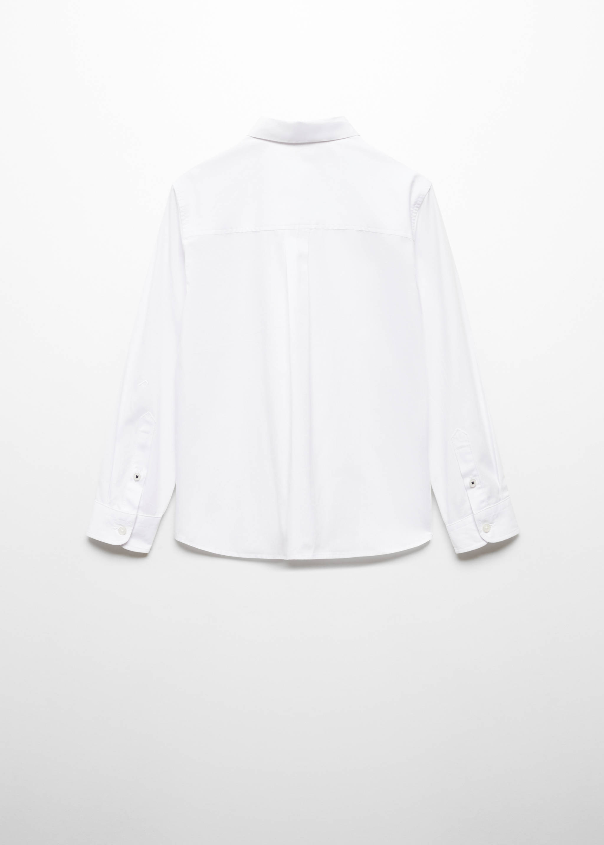 Chemise habillée popeline regular - Verso de l’article