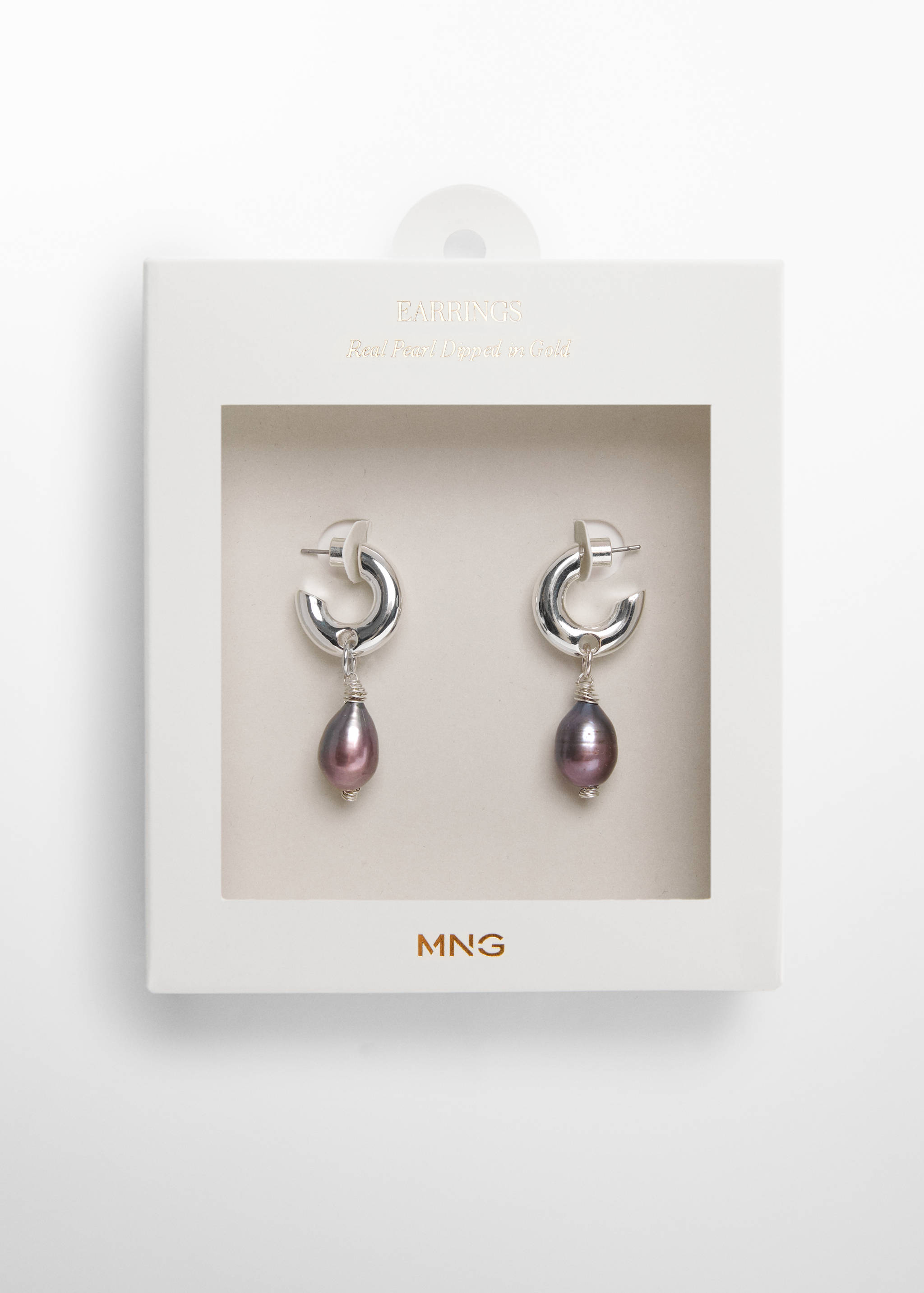 Boucles d’oreilles pendentif perle naturelle - Détail de l'article 7