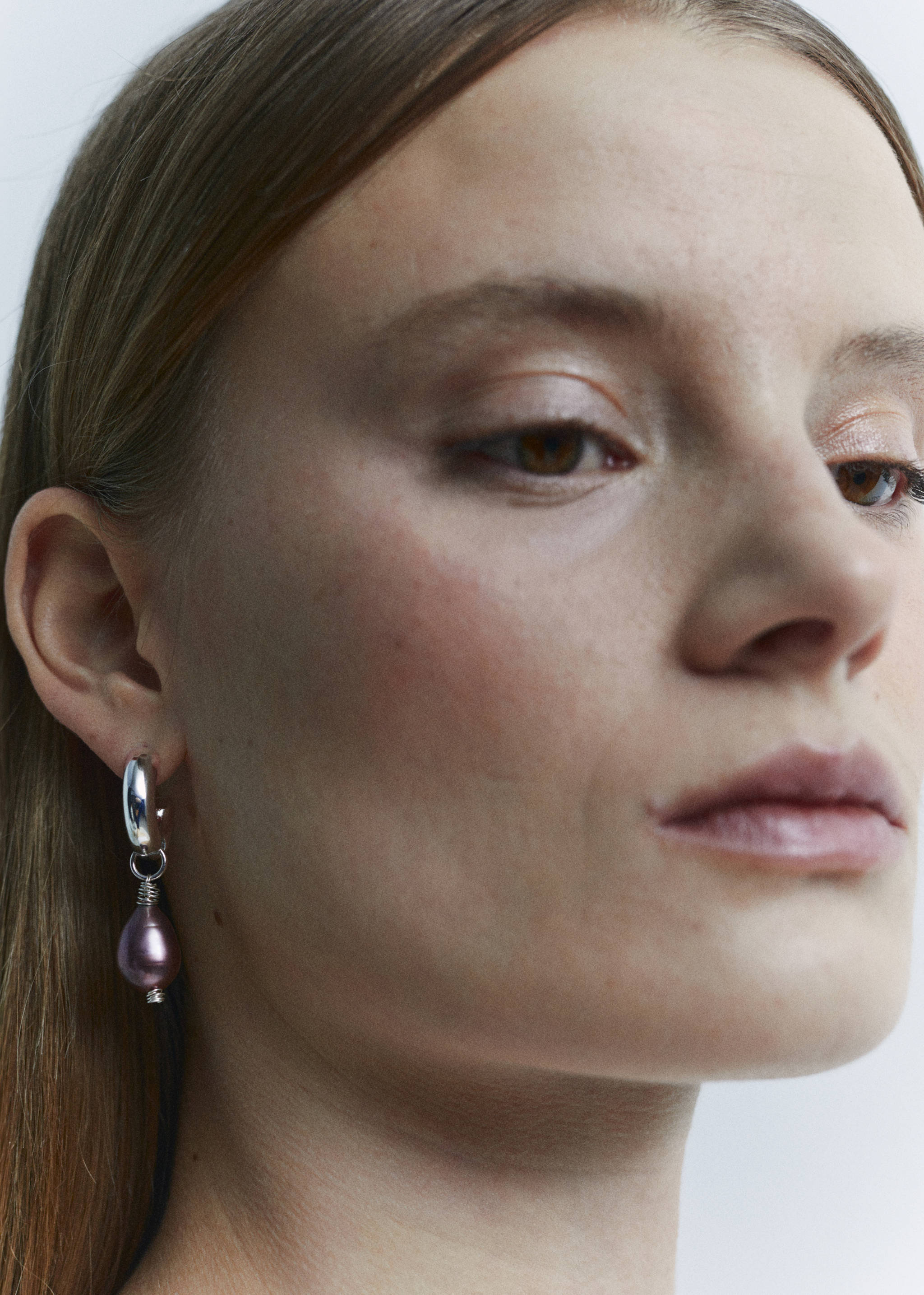 Boucles d’oreilles pendentif perle naturelle - Détail de l'article 9