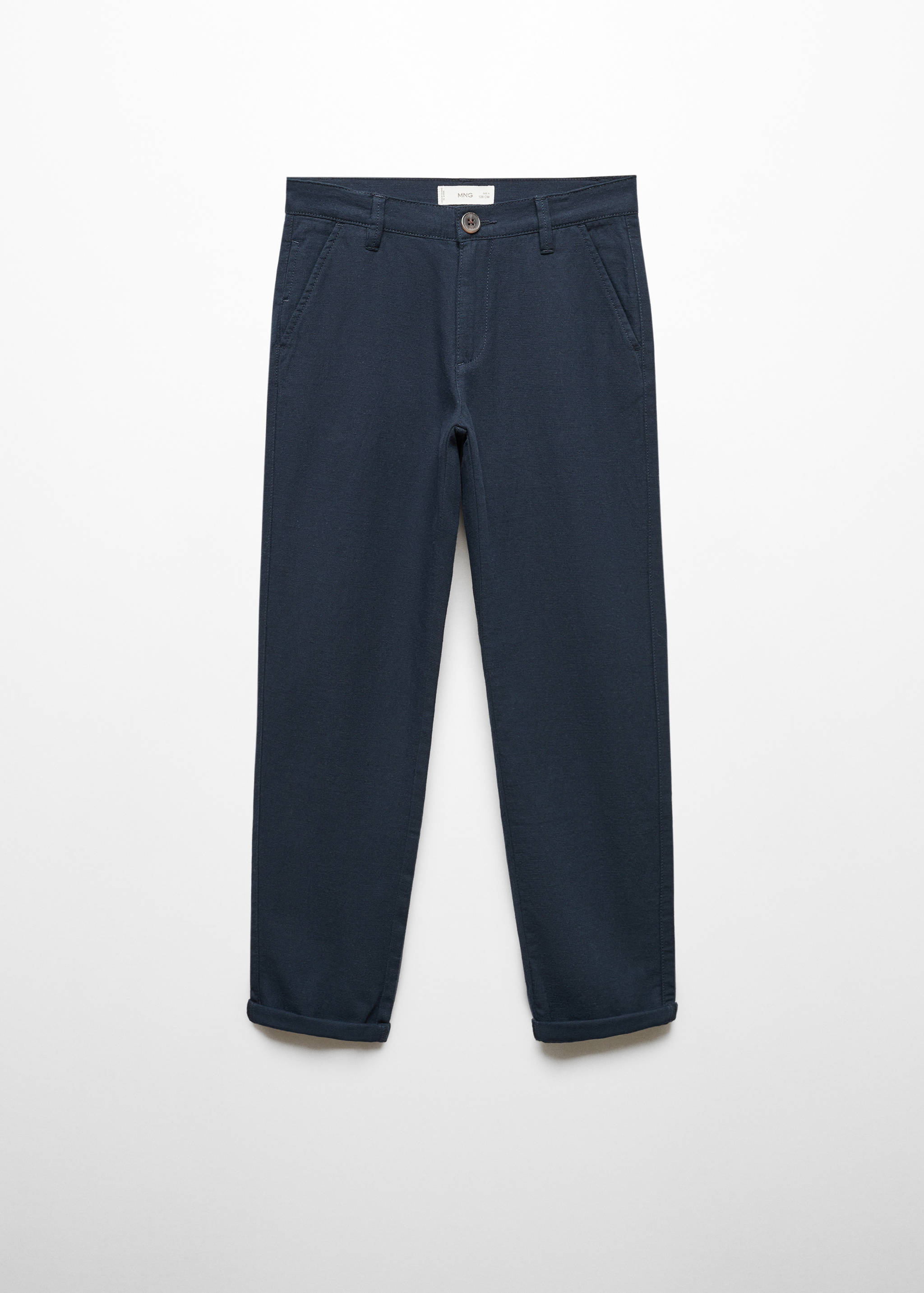 Linen chino trousers - Article without model