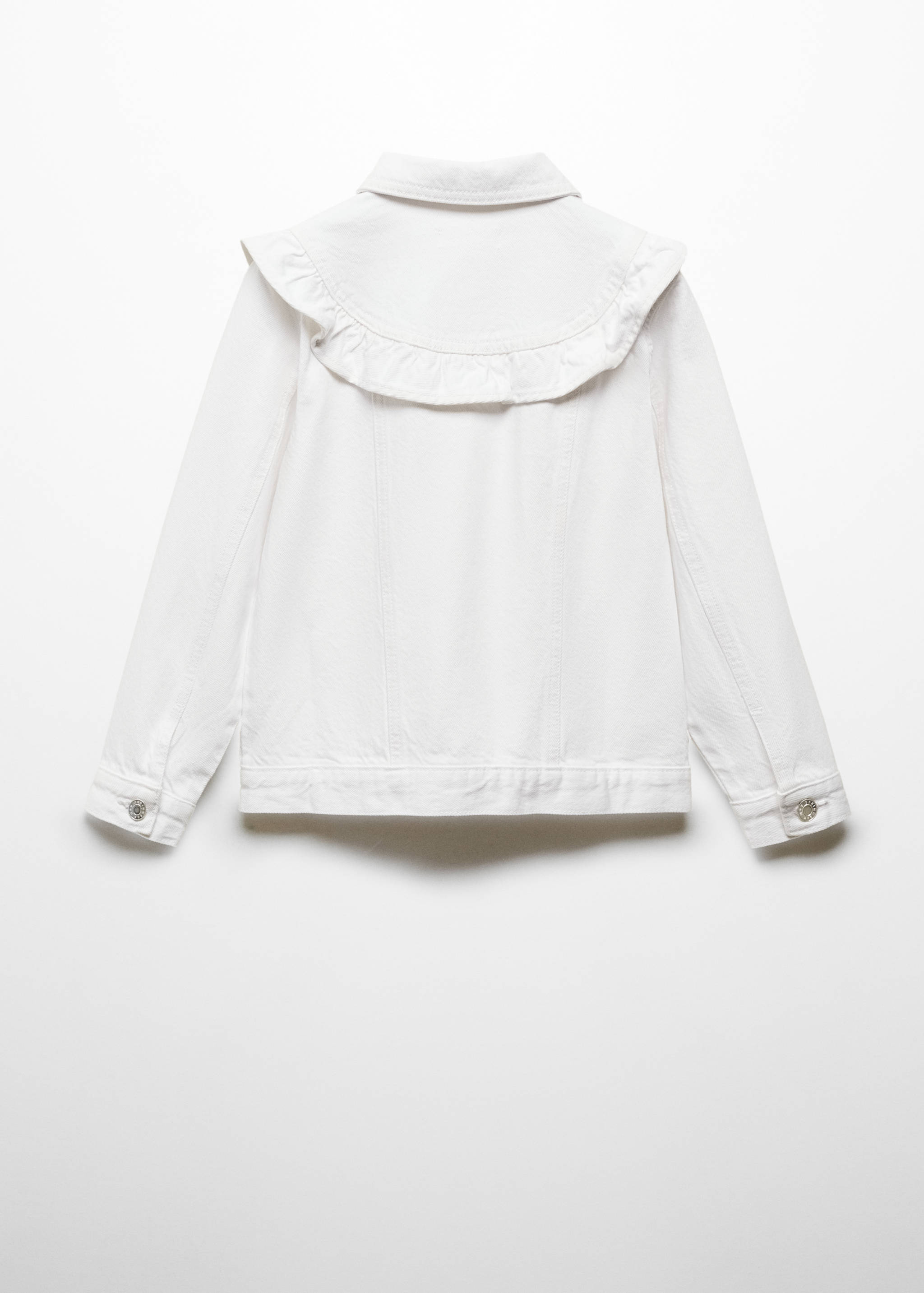 Cowgirl jacket with ruffles - Reverse of the article