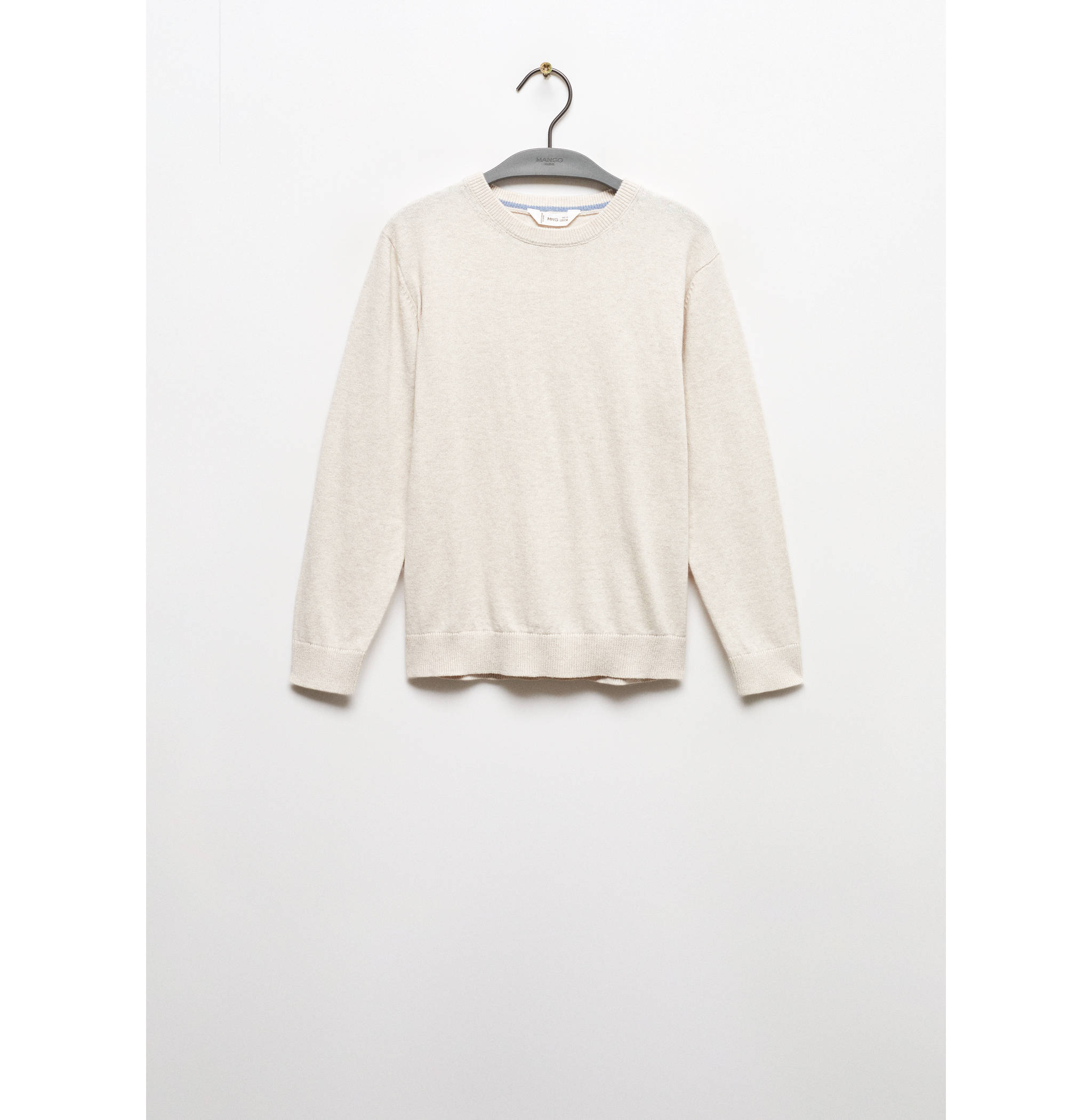 Knit cotton sweater - Article without model