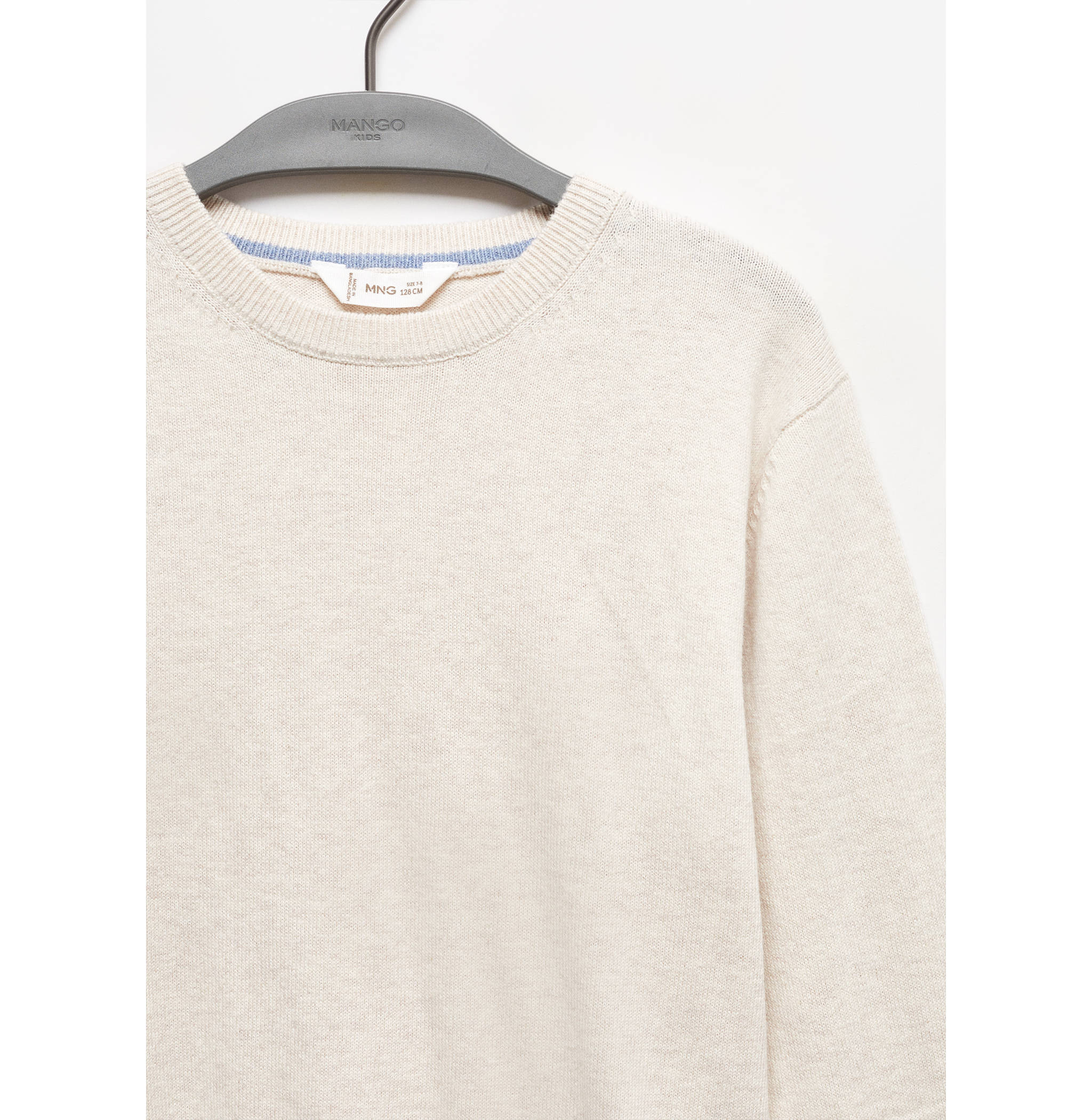 Knit cotton sweater - Details of the article 8