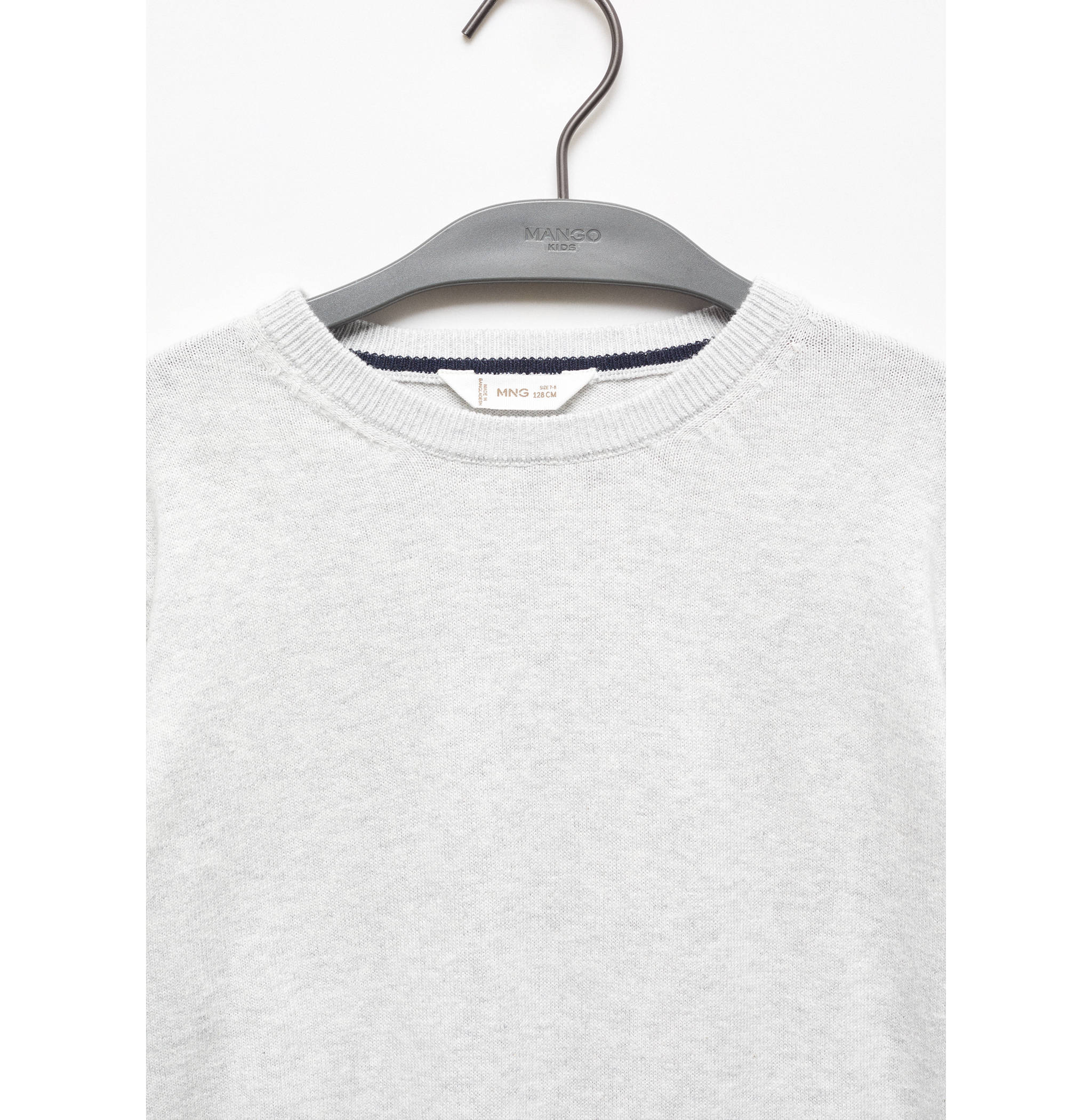 Knit cotton sweater - Details of the article 8