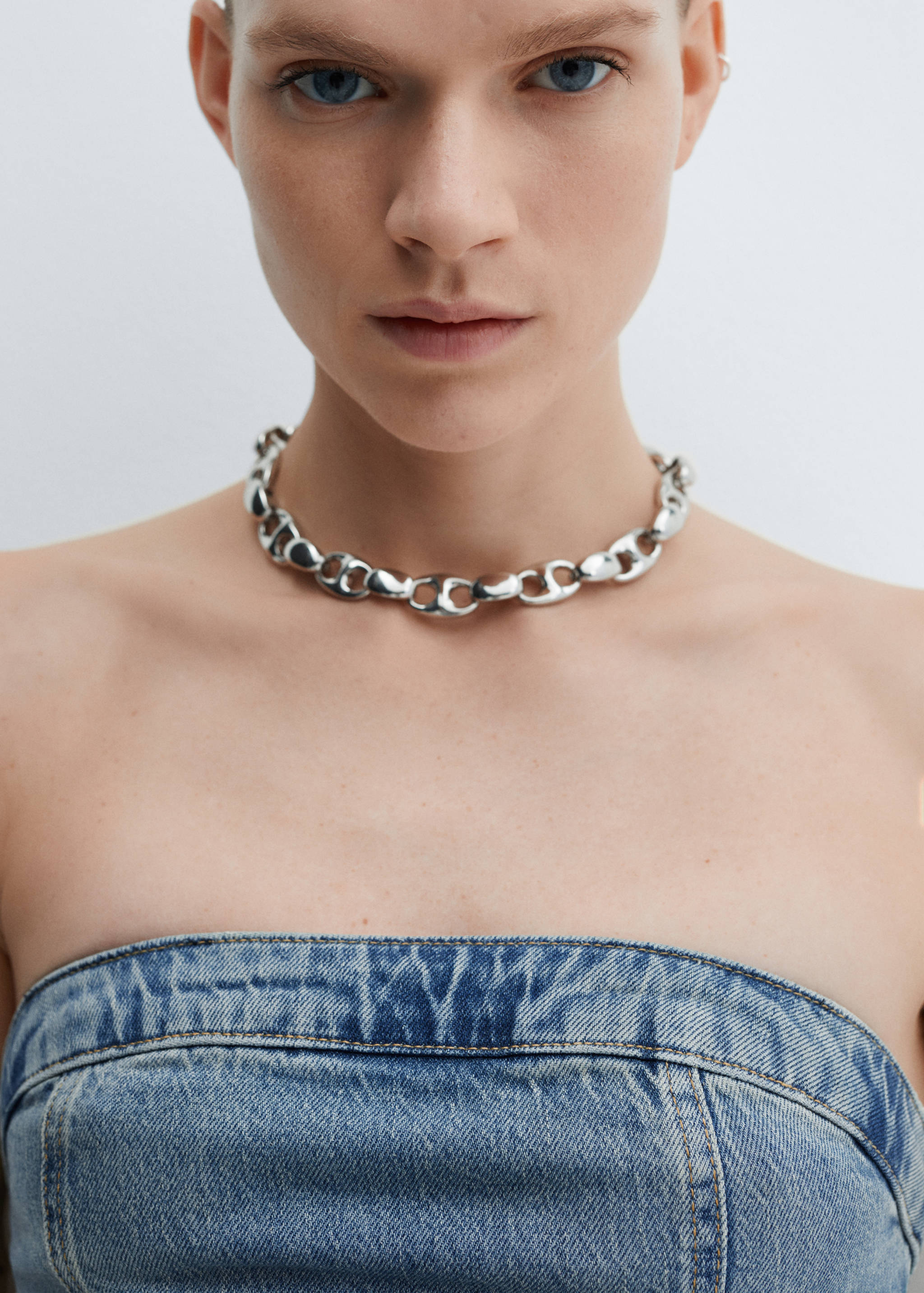 Robe bustier en jean - Détail de l'article 1